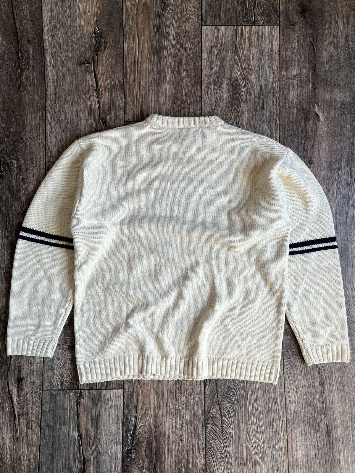 Kickers × Vintage Vintage KICKERS Big Logo Wool Knit Sweater Size US M / EU 48-50 / 2 - 14 Thumbnail