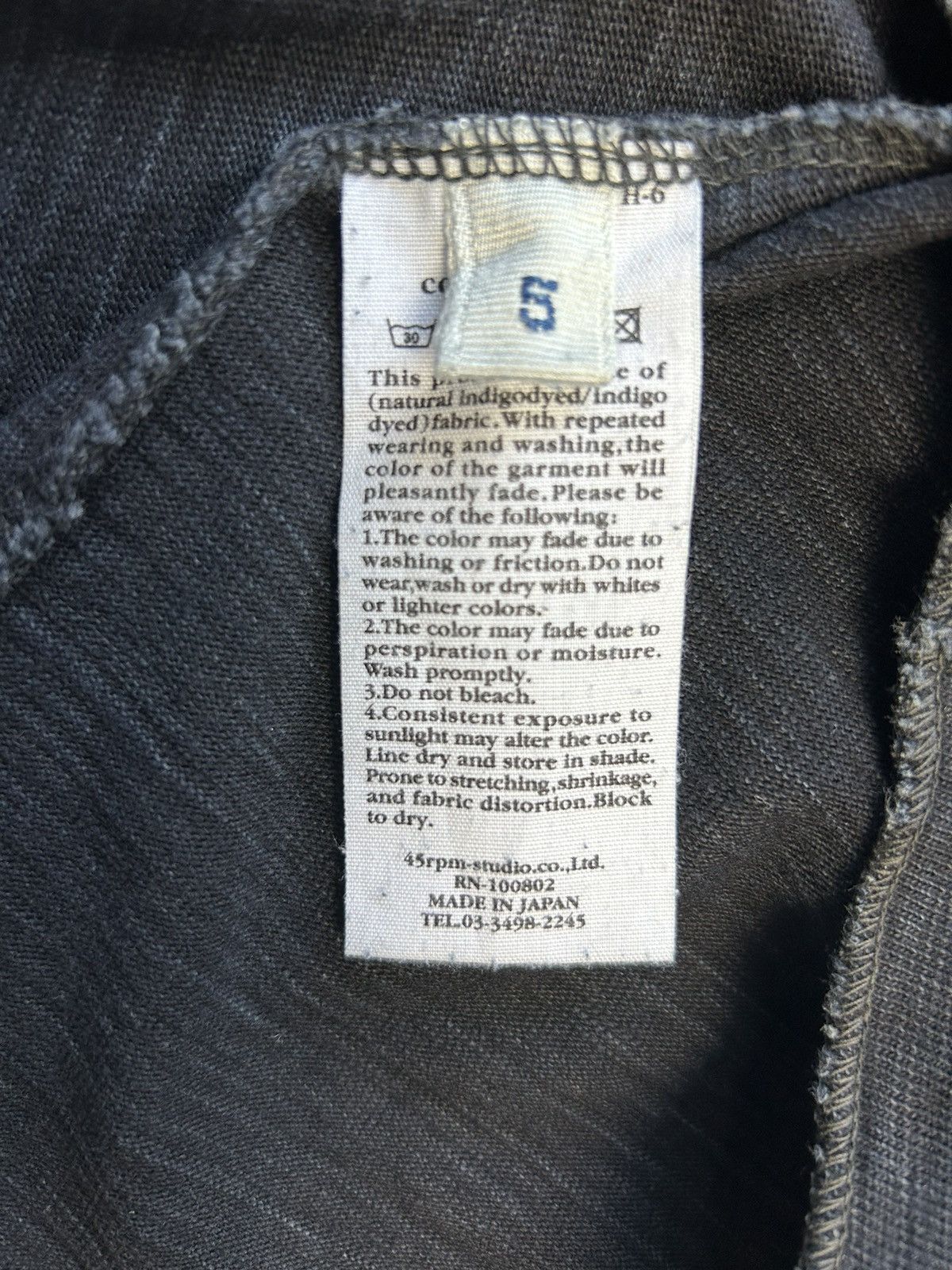 45rpm × Designer × Japanese Brand 45RPM WASHED HOODIE PULL OVER SWEATSHIRT Size US L / EU 52-54 / 3 - 5 Thumbnail