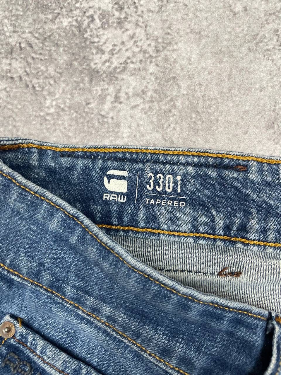 G-Star G-Star Raw Men Denim Jeans Pants Blue Straight Size W29 Size US 29 - 6 Thumbnail