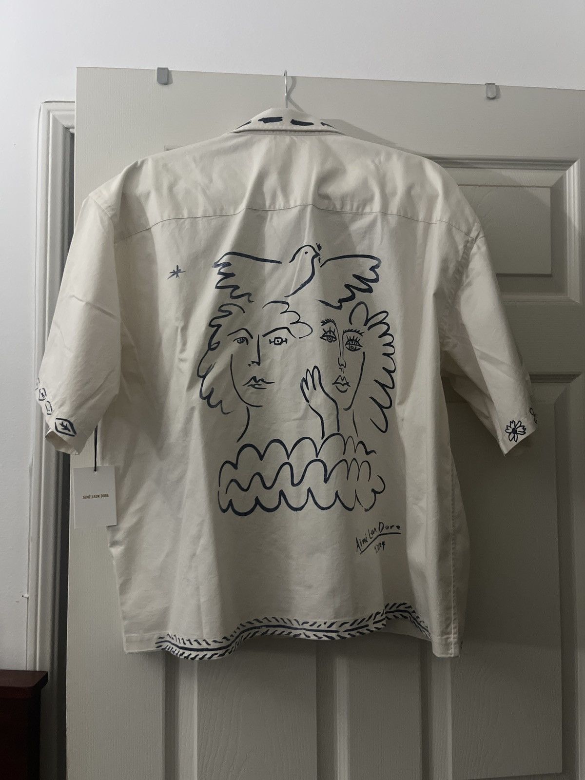 Aime Leon Dore Aime Leon Dore Lesvos Cropped Camp Shirt