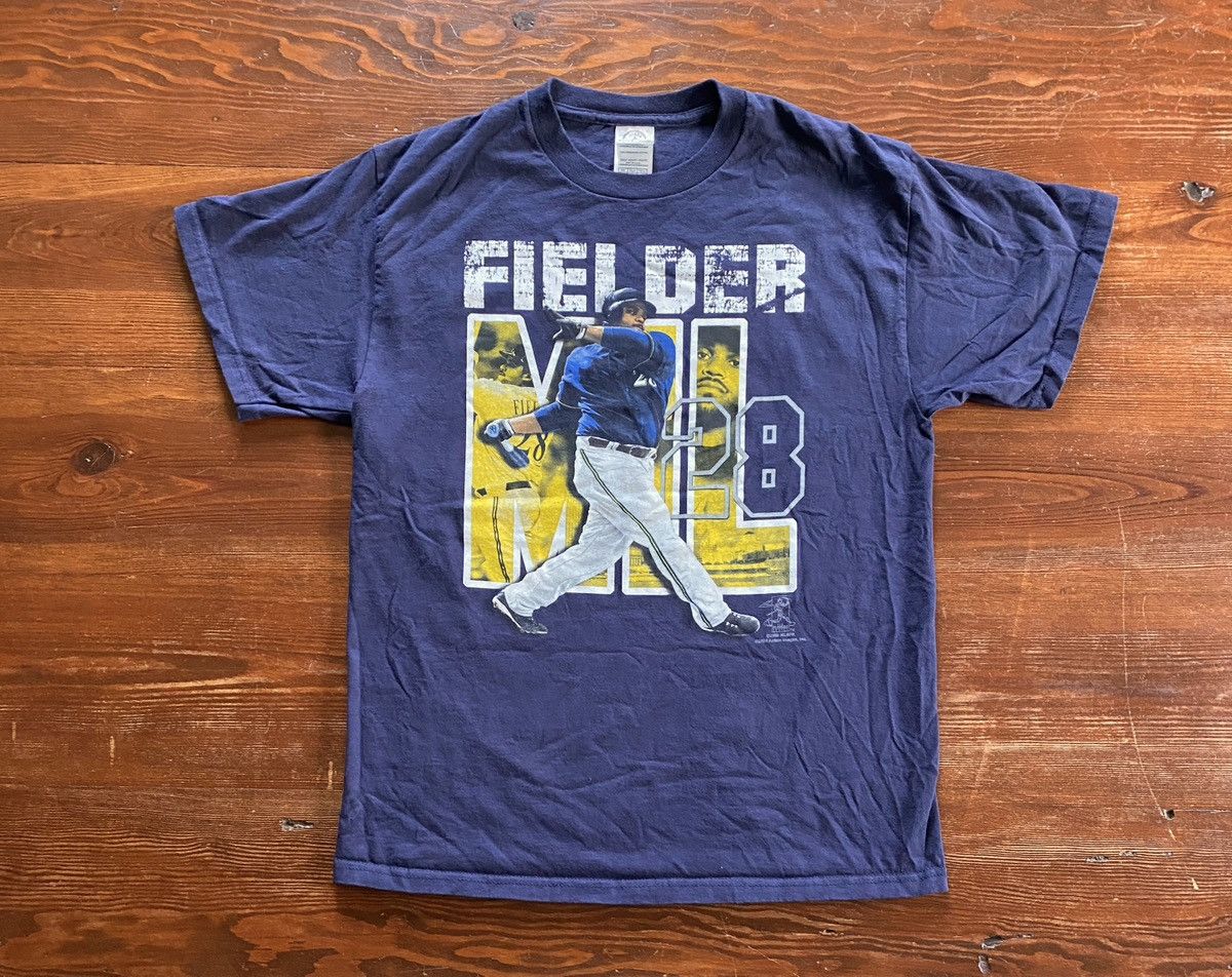 Delta 2008 Prince Fielder Milwaukee Brewers Tee Size US L / EU 52-54 / 3 - 2 Thumbnail