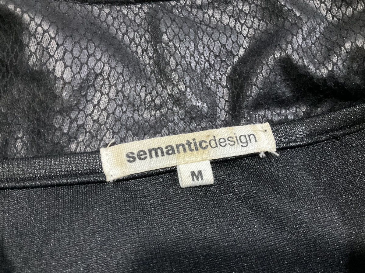Hysteric Glamour × Japanese Brand × Seditionaries 🔥Sick Y2K Semantic Design Leather Vest Snakeskin Punk Poem Size US M / EU 48-50 / 2 - 8 Thumbnail