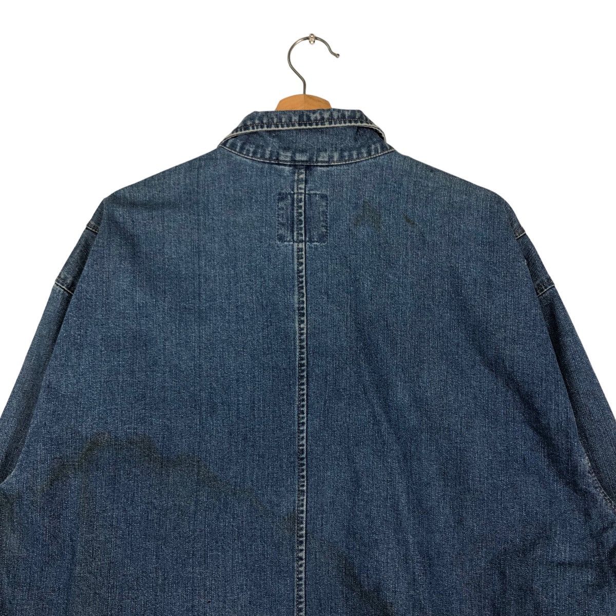 Japanese Brand 🔥Vintage Denim Chore Jacket Converse All Star USA Size US L / EU 52-54 / 3 - 9 Thumbnail