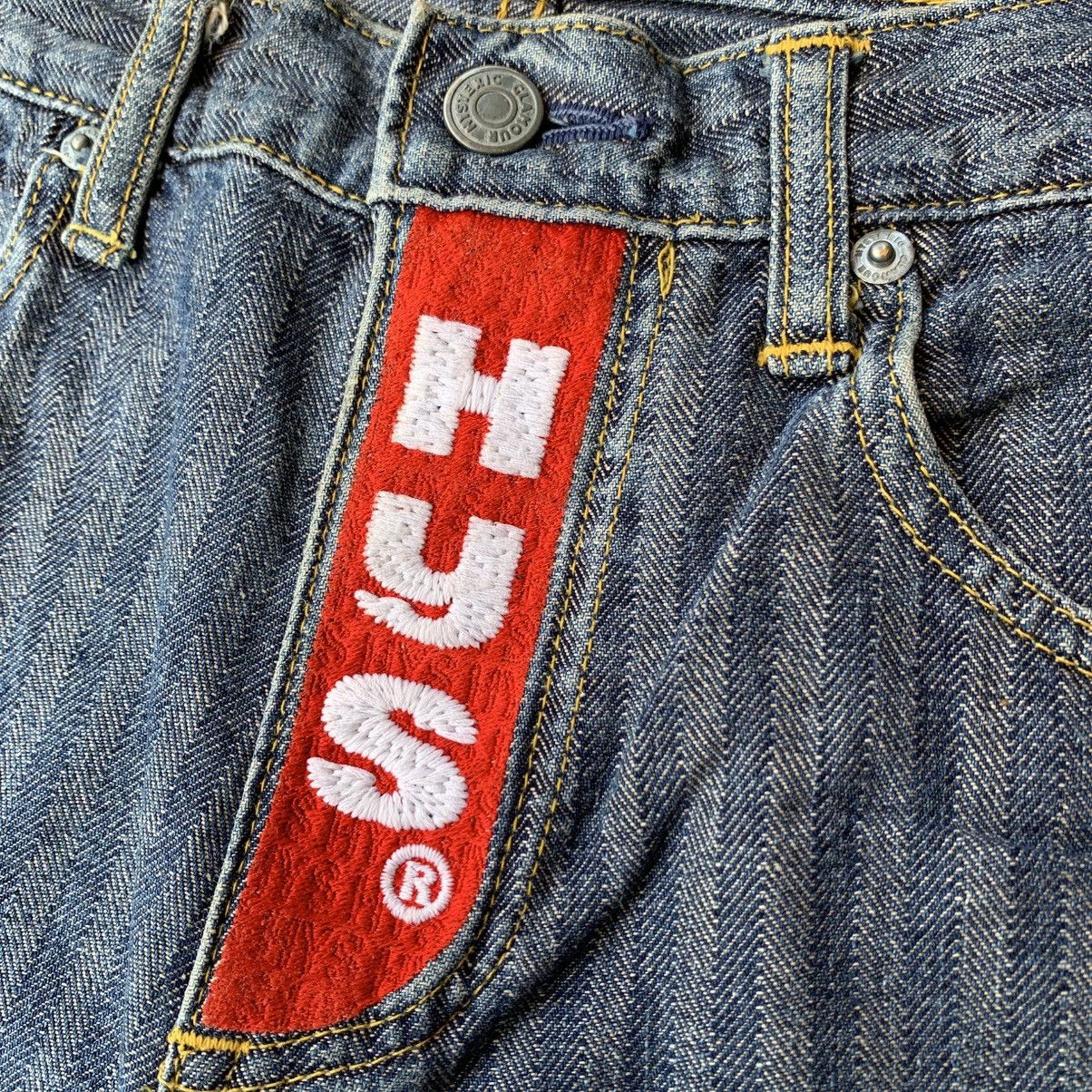 Hysteric Glamour × If Six Was Nine × Japanese Brand Rare🔥 Hysteric Glamour Patch embroidery Flared Denim Jeans Size US 30 / EU 46 - 7 Thumbnail