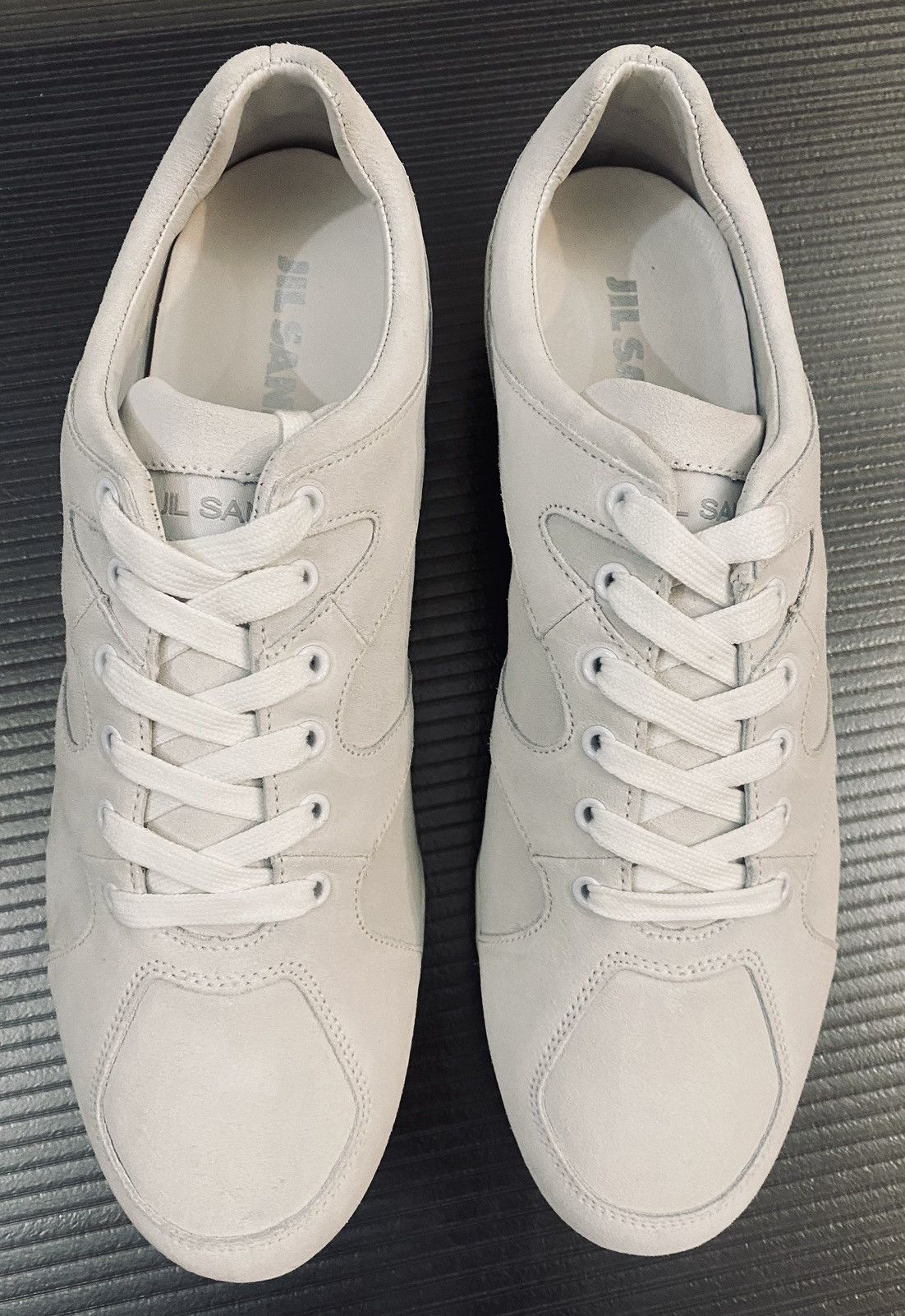 Jil Sander Jil Sander x RAF SIMONS cement suede sneakers 44 NEW Size US 11 / EU 44 - 9 Thumbnail