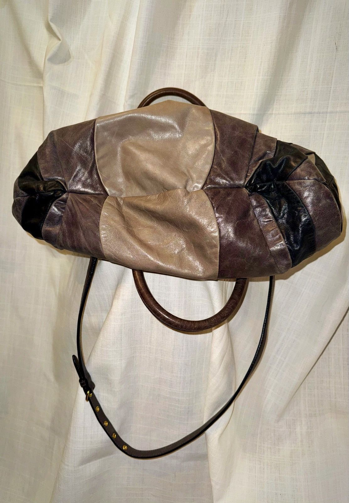 Miu Miu Mui Mui Hobo Leather Bucket Bag Size ONE SIZE - 8 Thumbnail