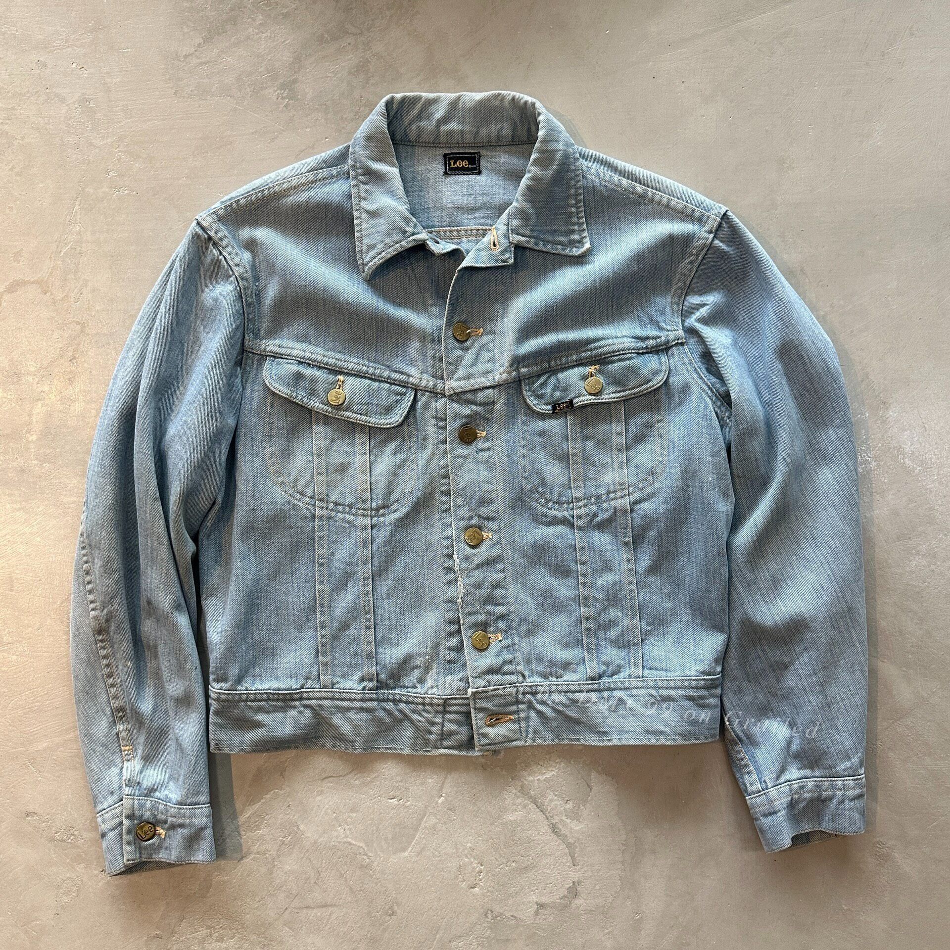 Vintage Vintage Lee Denim J101 Jacket 70s-80s Size US XL / EU 56 / 4 - 1 Thumbnail