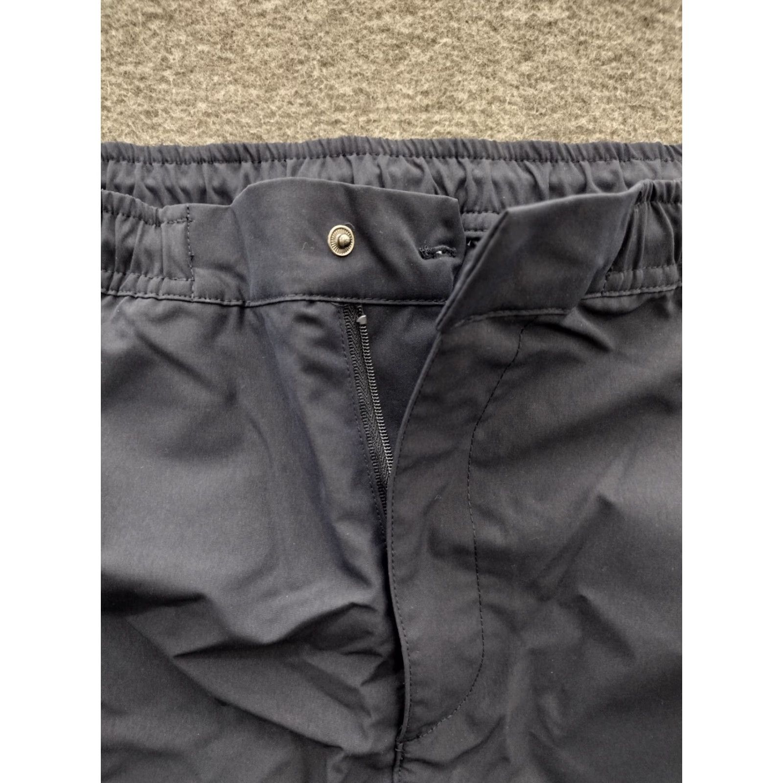 Vintage Stylus Ladarius Campbell Elastic Waist M Shorts Men Stretch Black Size US 31 - 3 Thumbnail