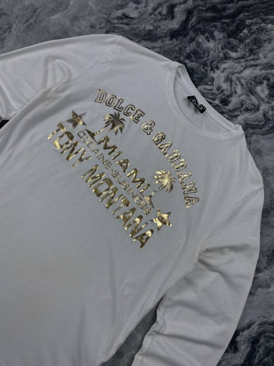 Dolce & Gabbana Dolce & Gabbana Tony Montana Miami Long Sleeve Big Logo Size S / US 4 / IT 40 - 4 Thumbnail