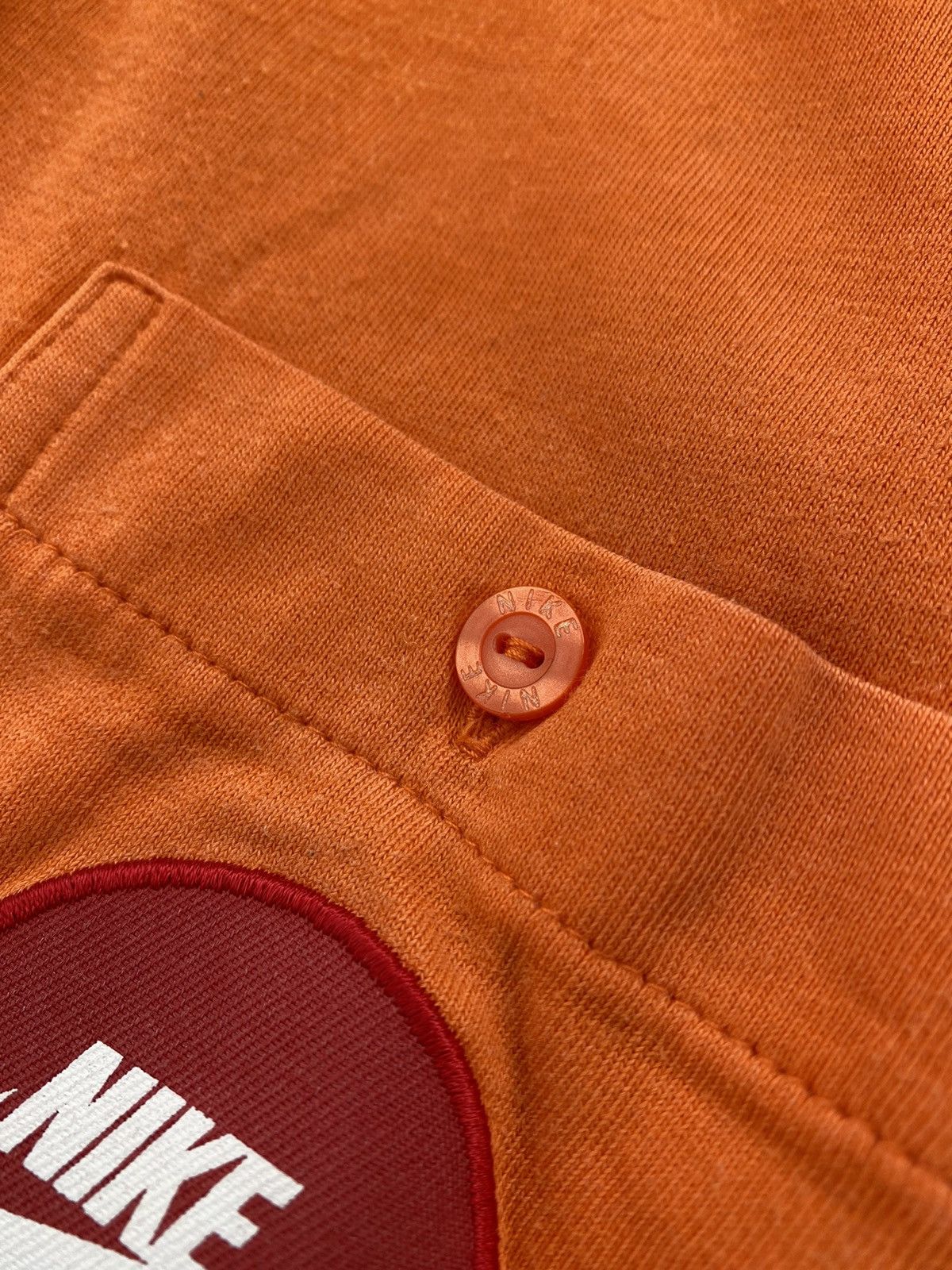 Nike Vintage Y2K Nike Big Logo “ESCAPE THE CITY” Orange Polo Size US L / EU 52-54 / 3 - 8 Thumbnail