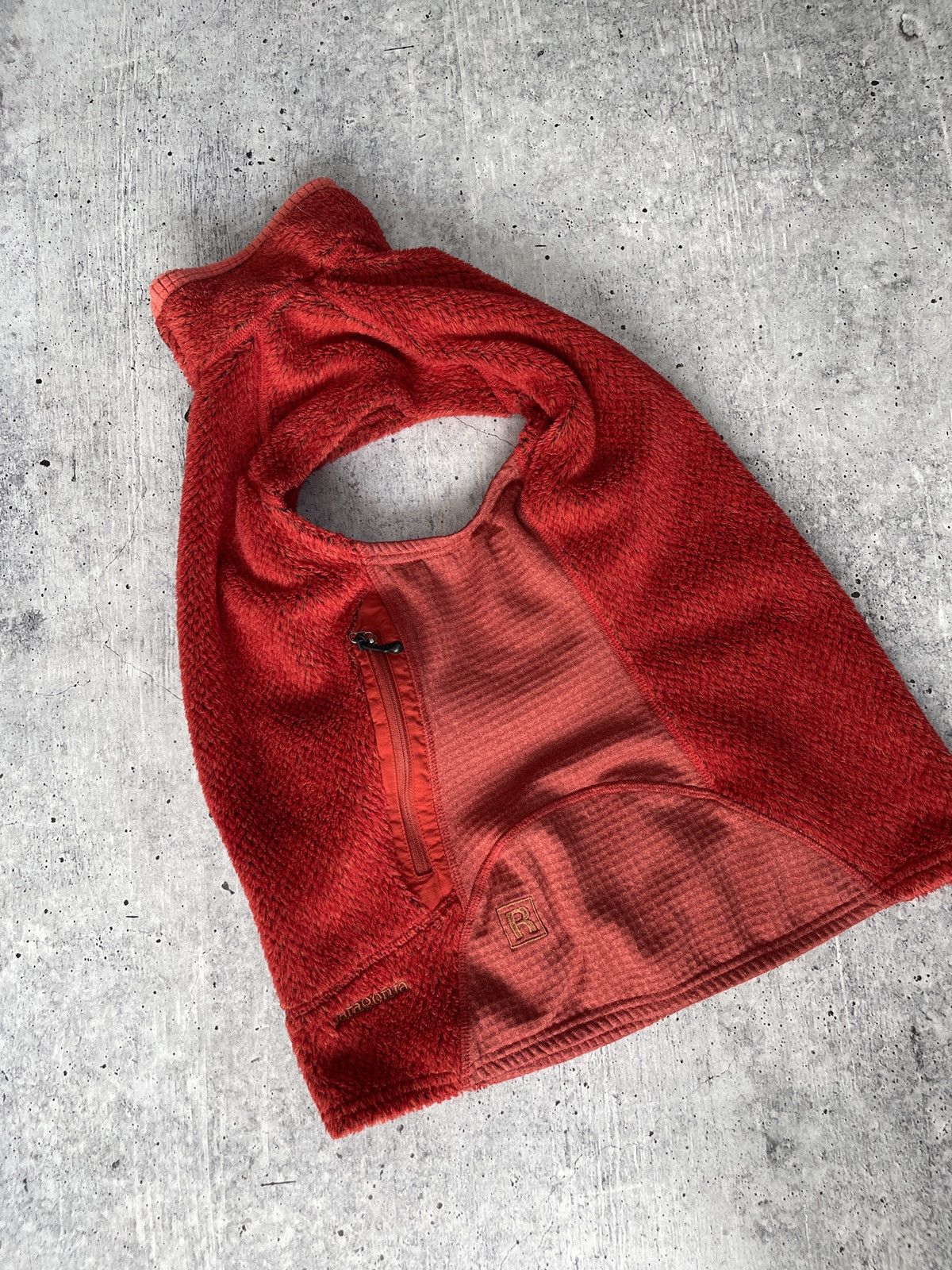 Patagonia × Vintage Patagonia Women's Polartec Fleece Vest Red size XS Size XS / US 0-2 / IT 36-38 - 13 Thumbnail
