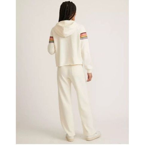 Other Marine Layer Women's Anytime Wide Leg Sweatpants Medium Off Size 32" / US 10 / IT 46 - 5 Thumbnail