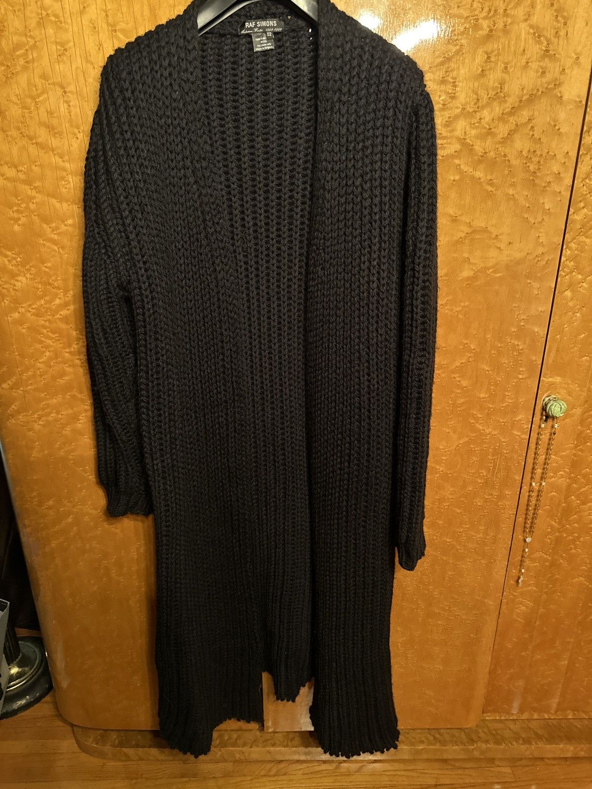 Raf Simons Rare Raf Simons Floor Length Sweater Size US L / EU 52-54 / 3 - 3 Thumbnail