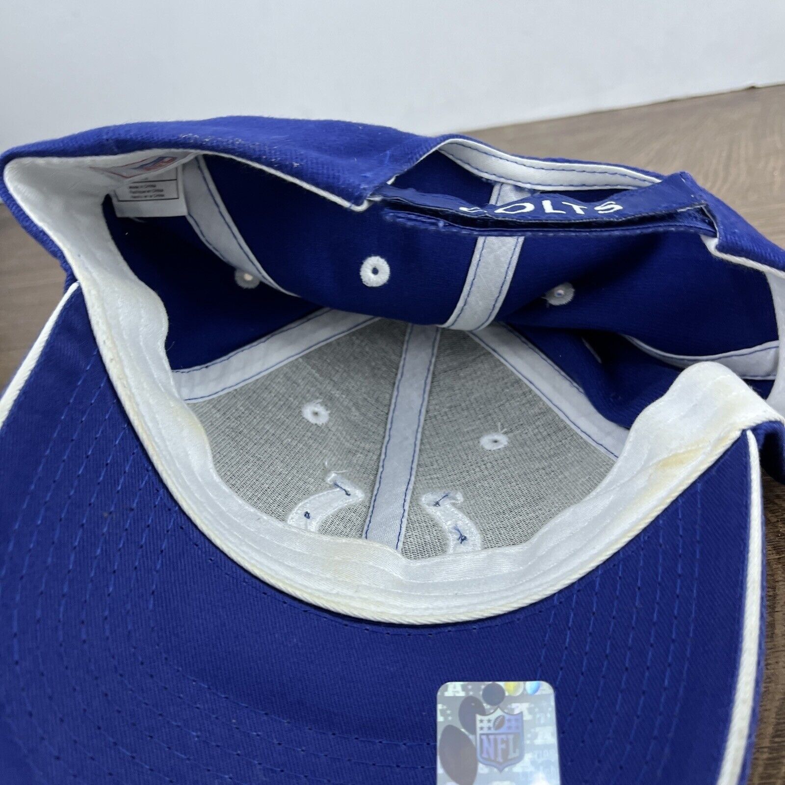 Other Indianapolis Colts Blue Hat NFL Indy Blue Hat Adjustable Adu Size ONE SIZE - 13 Thumbnail