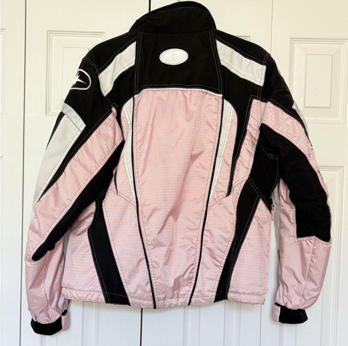 Vintage Pure Polaris Velocity Size Medium Pink Snowmobile Jacket Size M / US 6-8 / IT 42-44 - 3 Thumbnail