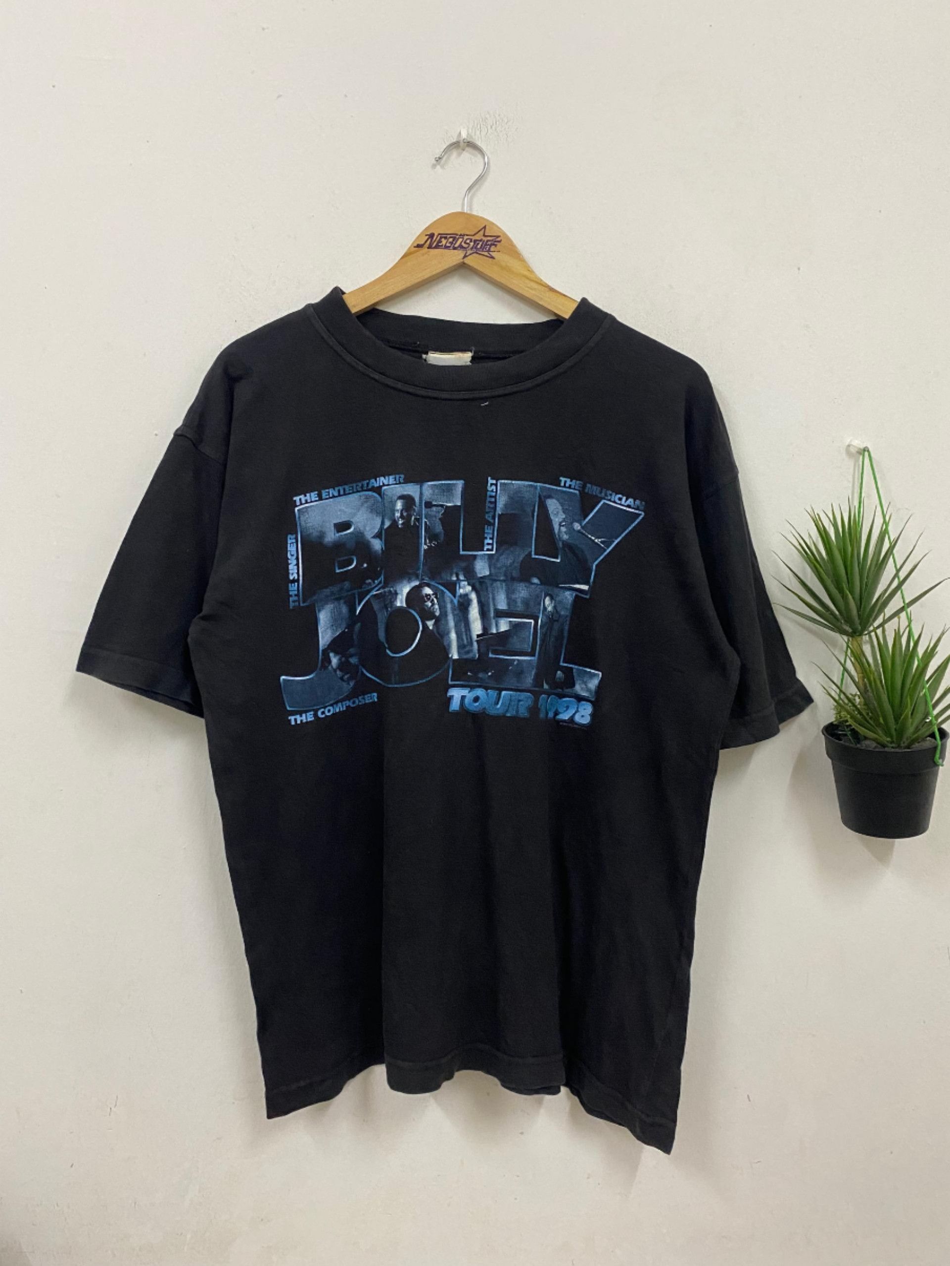 Band Tees Vintage 1998 Billy Joel band t shirt promo tour Size US L / EU 52-54 / 3 - 1 Thumbnail