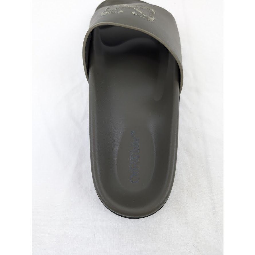Off-White o1rshd1 Pool Time Slider in Military Green Size US 9 / EU 42 - 10 Thumbnail