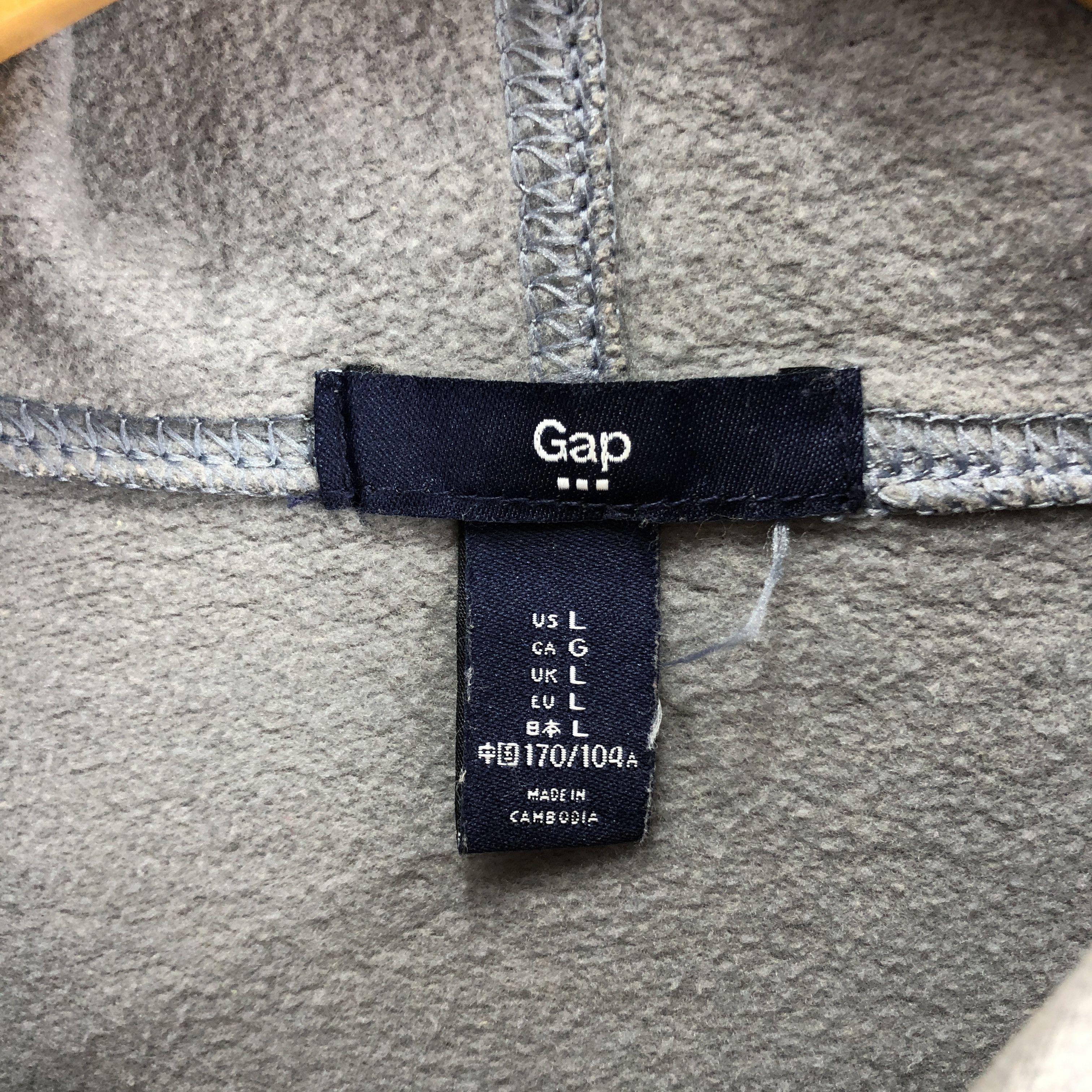 Gap GAP Ash Grey Hoodie Pullover #0809/Z Size US S / EU 44-46 / 1 - 5 Thumbnail
