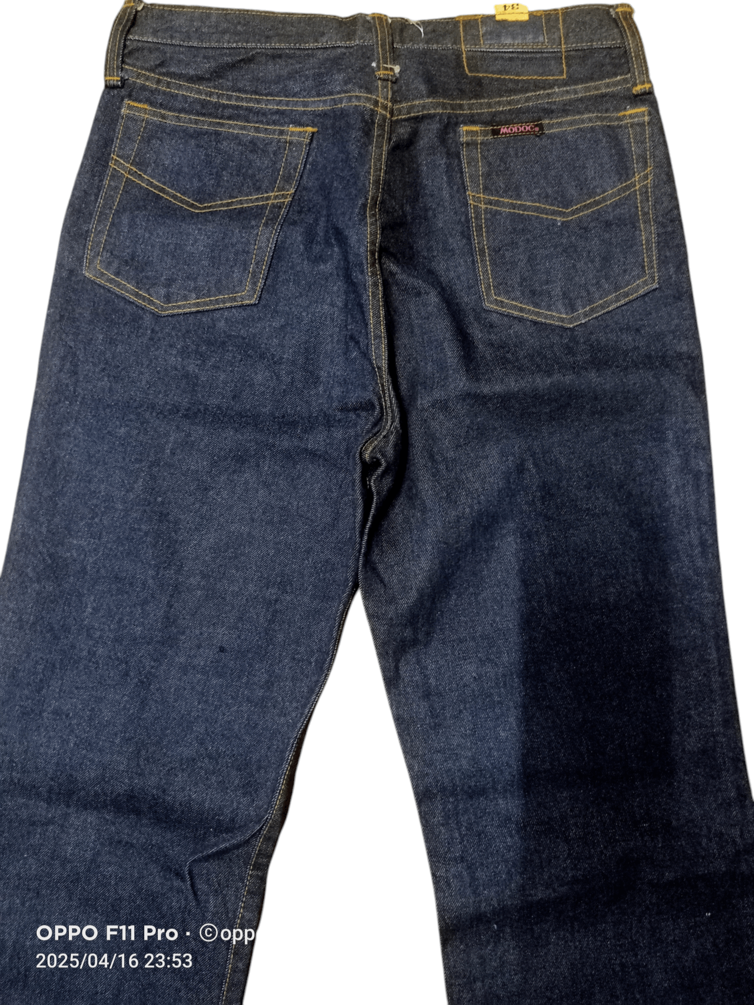 If Six Was Nine × Japanese Brand × Le Grande Bleu (L.G.B.) Modoc 90s Vtg Denim Flaredenim Loose Rise Rare Size US 32 / EU 48 - 1 Thumbnail