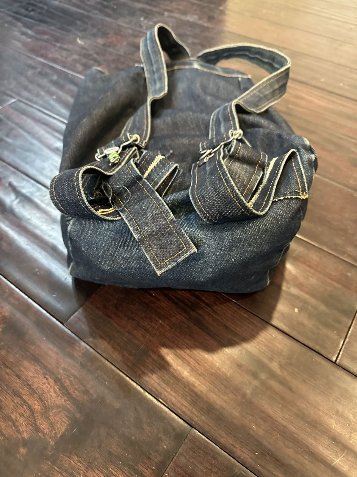 Other Rare Evisu Custom Denim Back Pack Size ONE SIZE - 7 Thumbnail