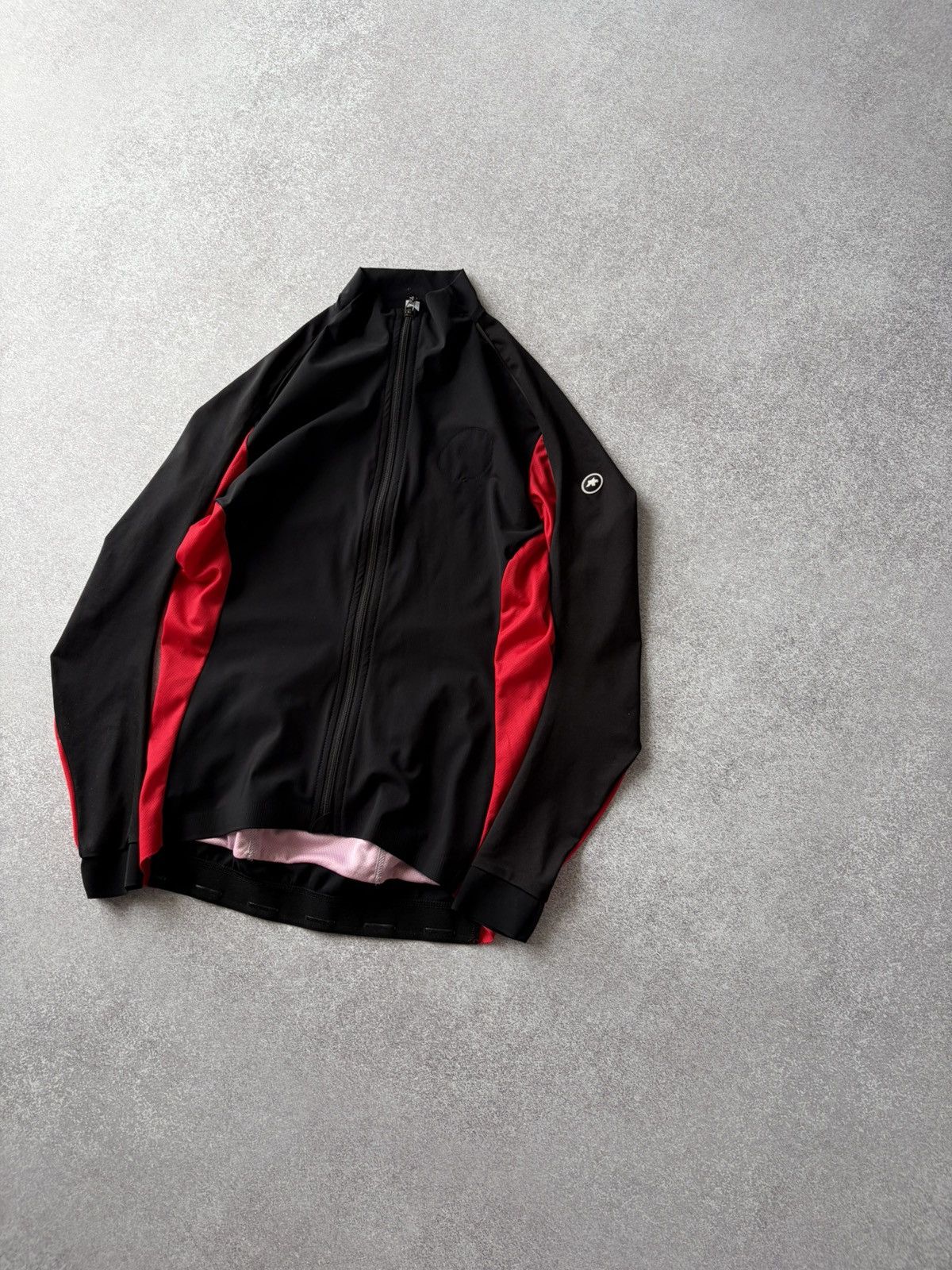 Other RRP $340 Assos Cycling Tiburu Jacket Laalalai Red Black Zip Size M / US 6-8 / IT 42-44 - 2 Thumbnail