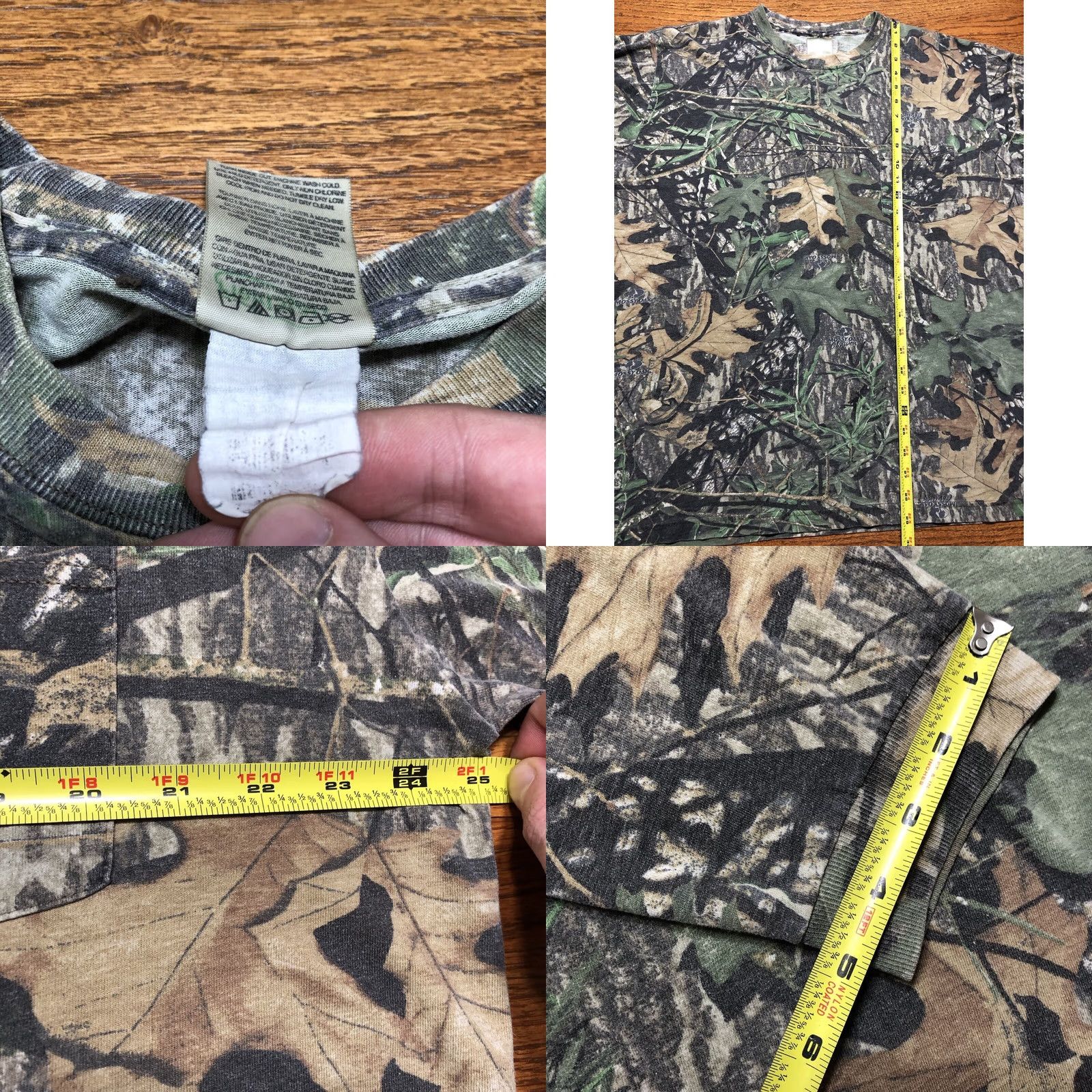 Vintage VINTAGE Field Staff T-Shirt Mens 2XL Real Tree Mossy Oak Camo Long Sleeve Hunting 90s Y2K Size US XXL / EU 58 / 5 - 8 Thumbnail