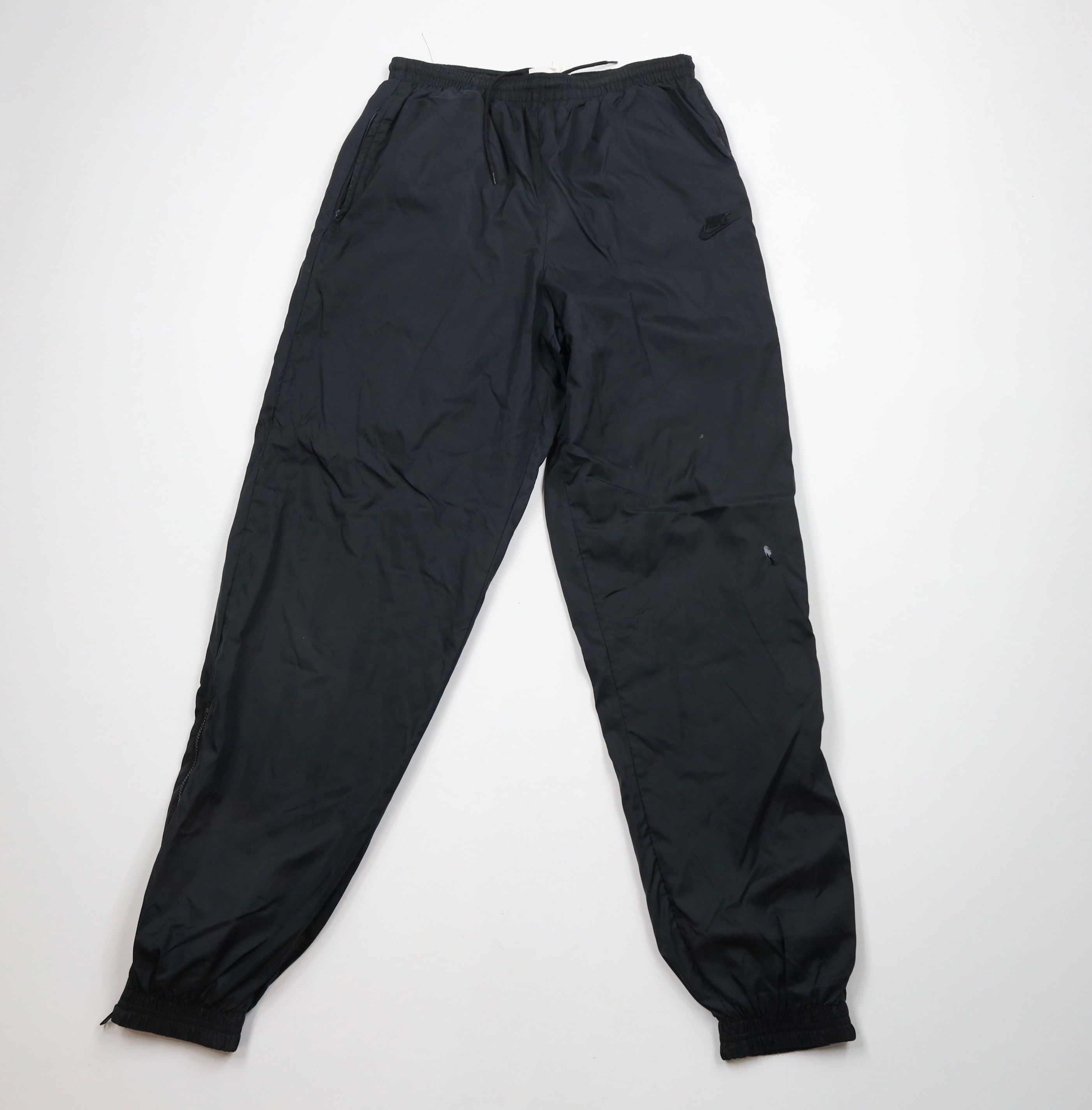Nike × Vintage Vintage 90s Nike Spell Out Lined Joggers Jogger Pants Size US 36 / EU 52 - 1 Thumbnail