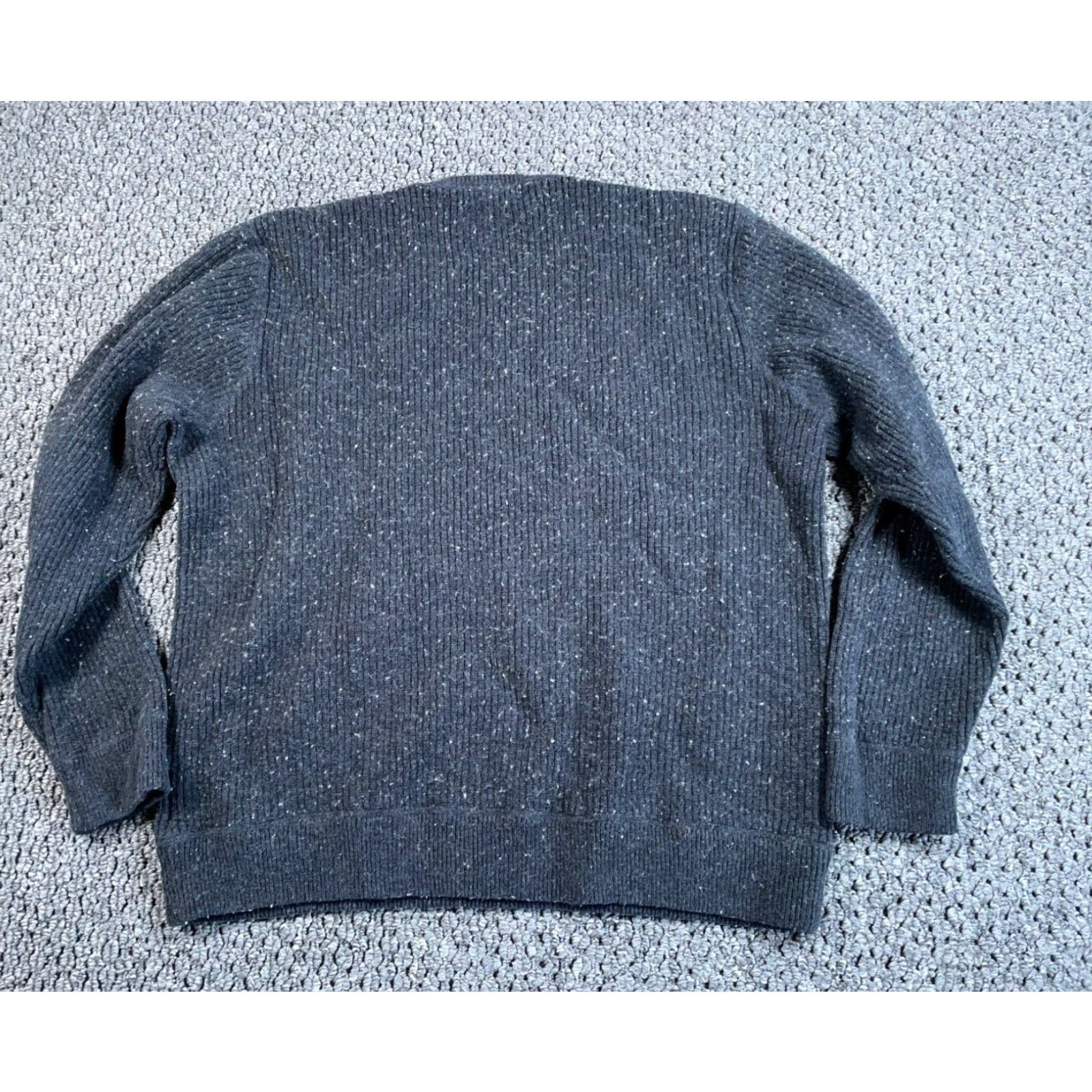 Gap Gap Heavyweight Knit Sweater 2XL Dark Gray Casual Pullover Men Size US XXL / EU 58 / 5 - 2 Thumbnail