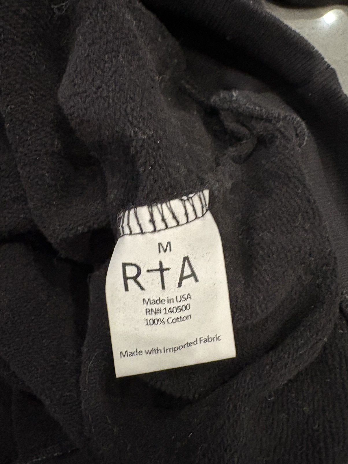 Rta RTA Interscope Records Indio Coachella Hoodie Black Medium Size US M / EU 48-50 / 2 - 6 Thumbnail