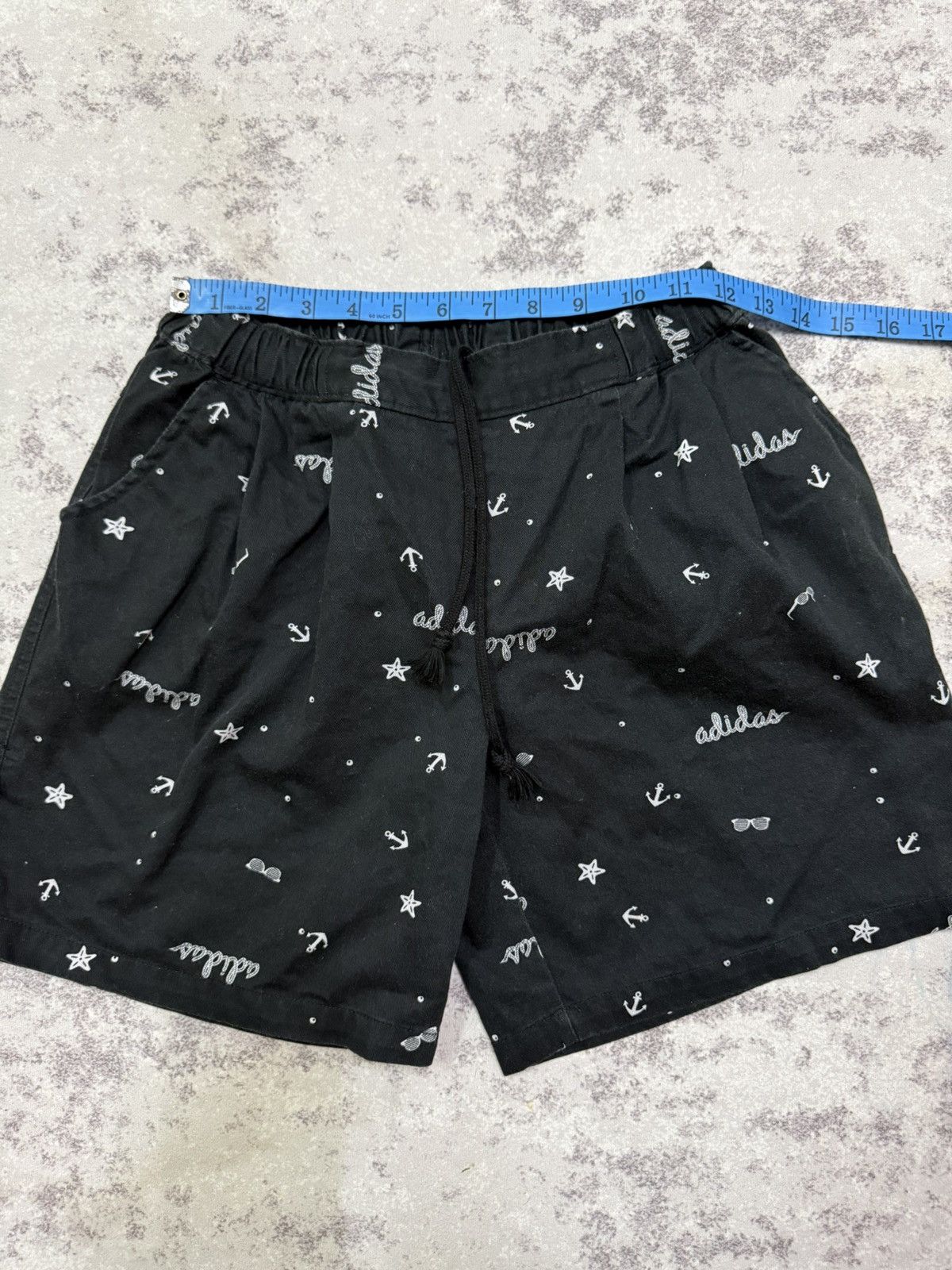Adidas Adidas Neo Label Fullprint Short Pants Size 24" / US 00 / IT 34 - 15 Thumbnail