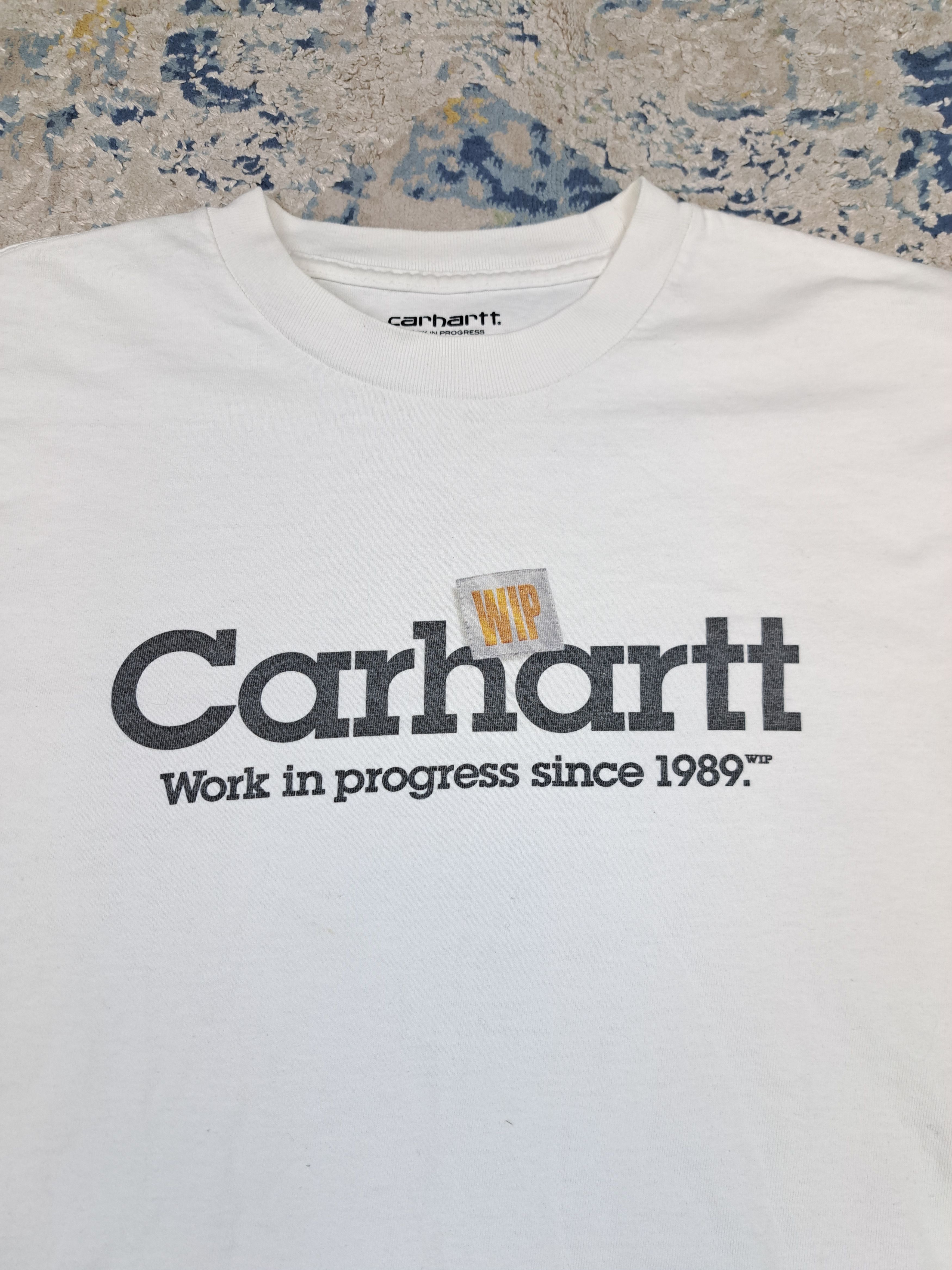 Carhartt Carhartt Big Spellout Logo Tee Workwear Western Size US S / EU 44-46 / 1 - 2 Thumbnail