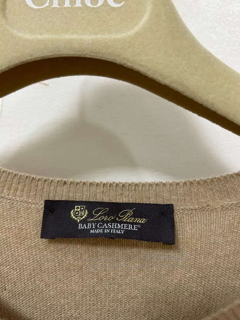 Loro Piana LORO PIANA Baby pink baby Cashmere cashmere knitted top Size M / US 6-8 / IT 42-44 - 9 Thumbnail
