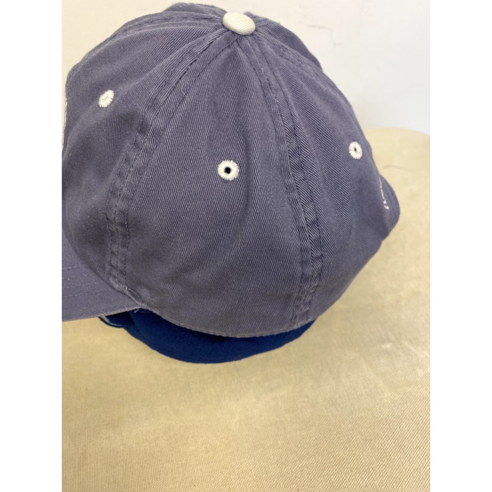 Vintage VINTAGE Ahead Baseball Cap Unisex Adults One Size Blue Adjustable Hat Champs Flint Logo Size ONE SIZE - 4 Thumbnail