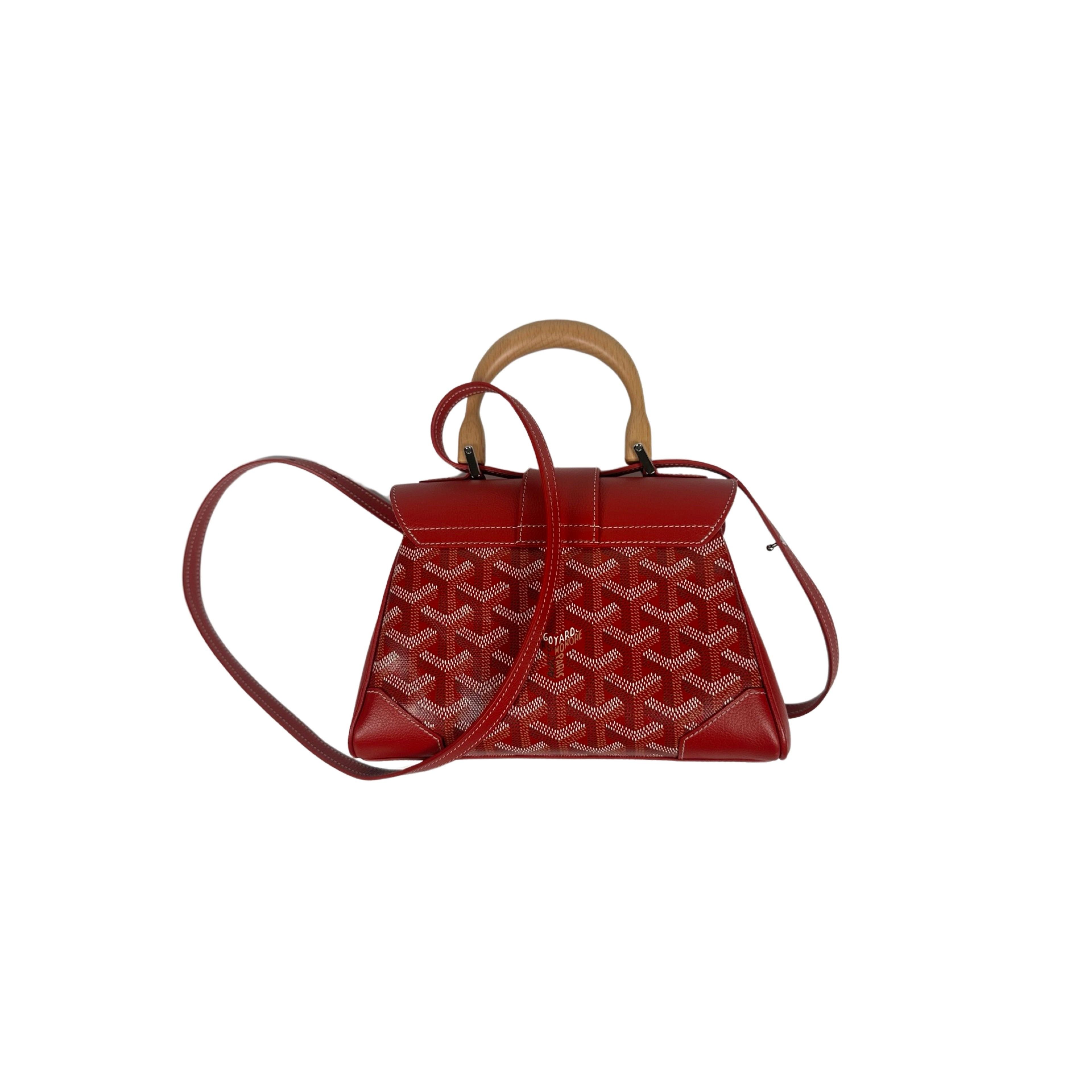 Goyard GOYARD Goyardine Saigon PM Red Size ONE SIZE - 6 Thumbnail