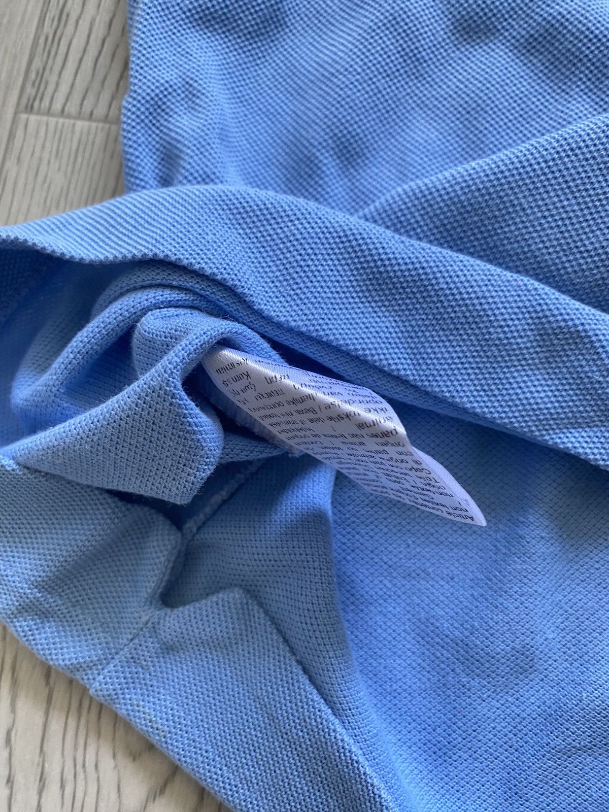 Lacoste Vintage Lacoste Blue Polo T-shirt Y2k Vintage Luxury style Size US M / EU 48-50 / 2 - 3 Thumbnail