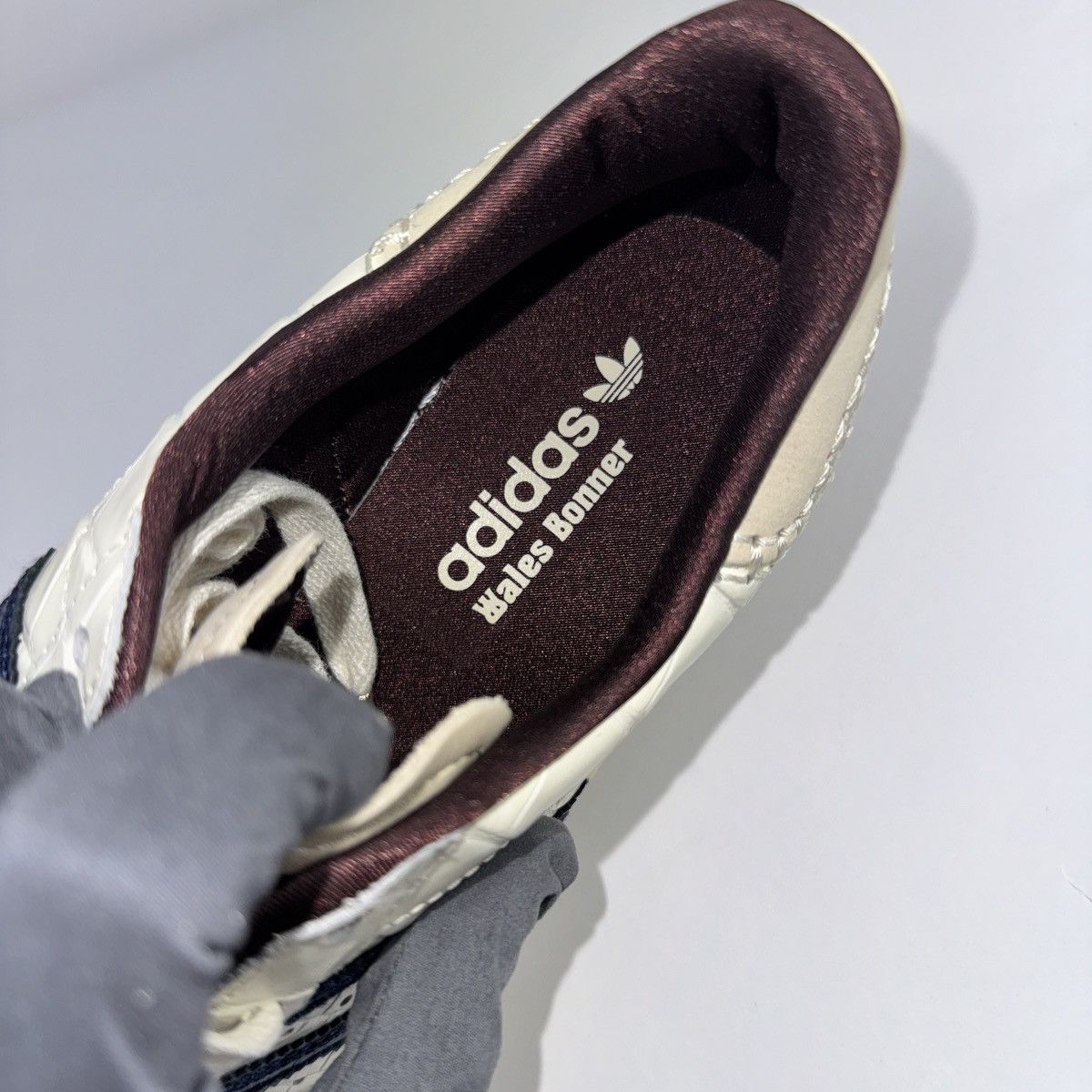 Adidas × Wales Bonner ADIDAS SUPERSTAR WHITE CROC SNEAKERS Size US 10.5 / EU 43-44 - 6 Thumbnail