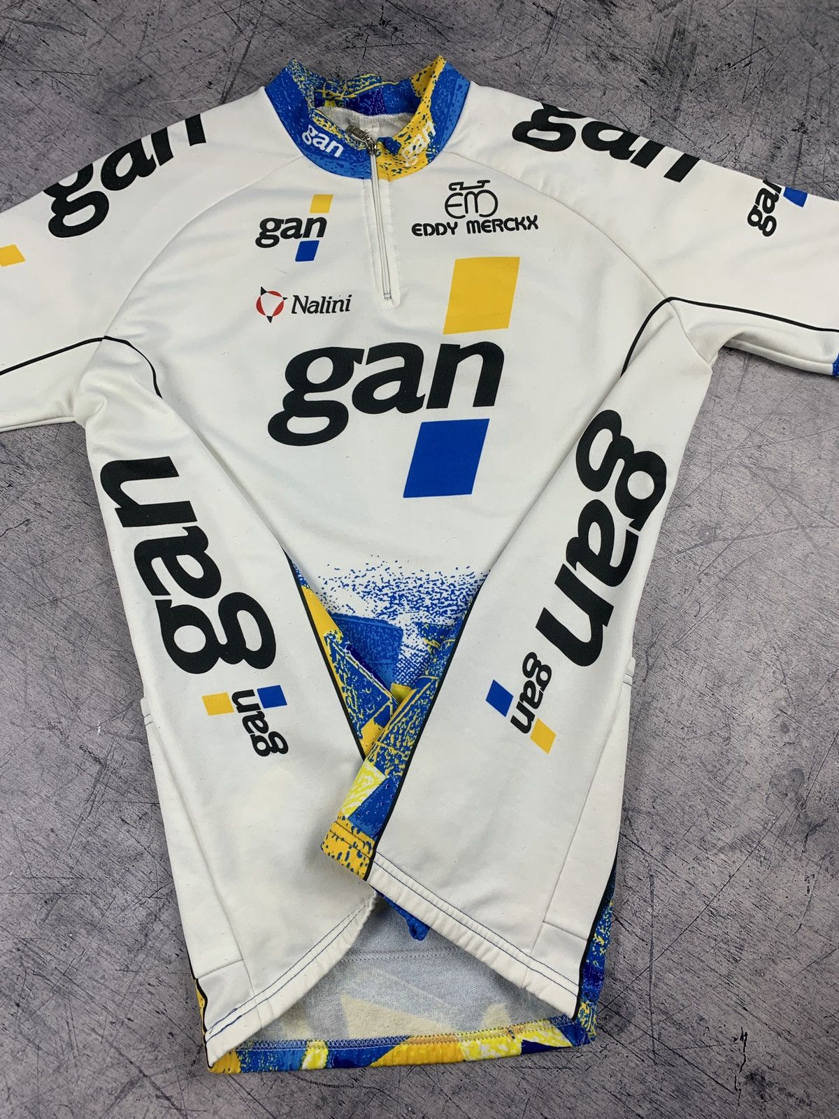 Sports Specialties Vintage Eddy Merckh Cycling Jersey Short Sleeve Size 5 Size US M / EU 48-50 / 2 - 9 Thumbnail
