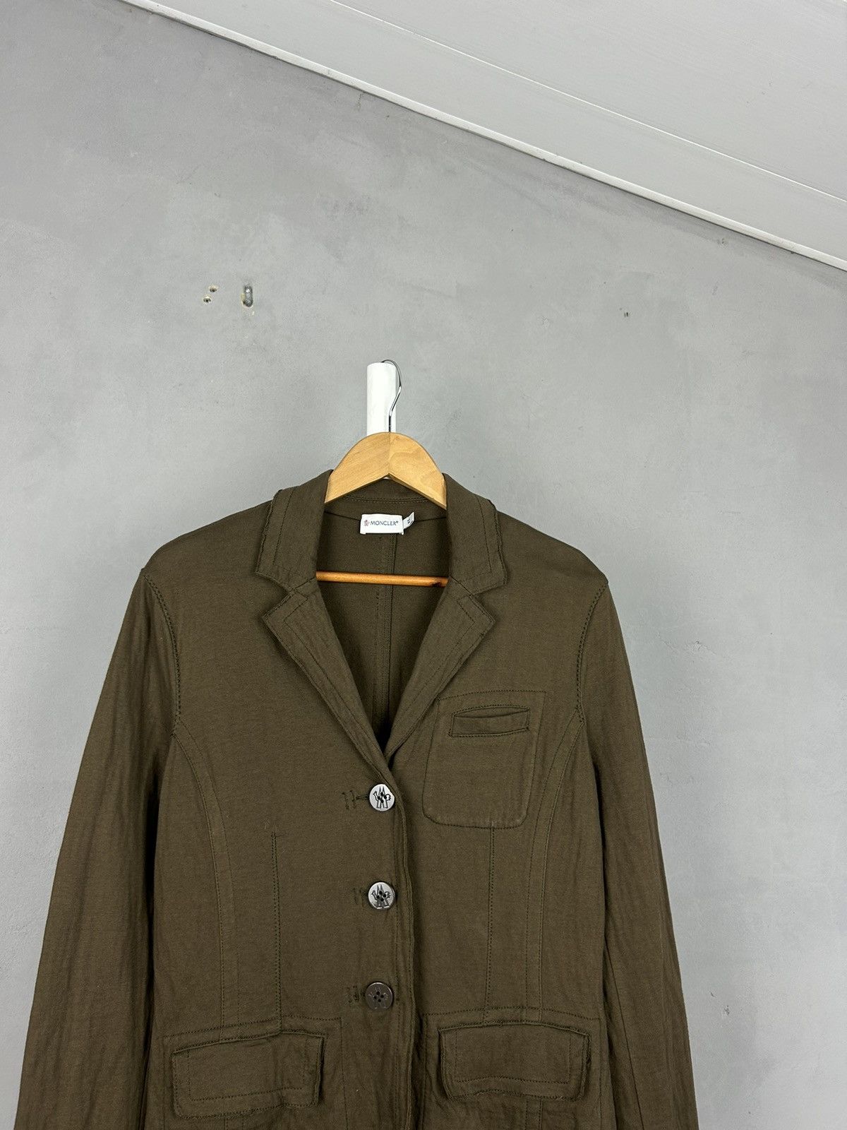 Moncler Vintage Moncler Women Blazer Very Rare Luxury Size XL Size XL / US 12-14 / IT 48-50 - 2 Thumbnail