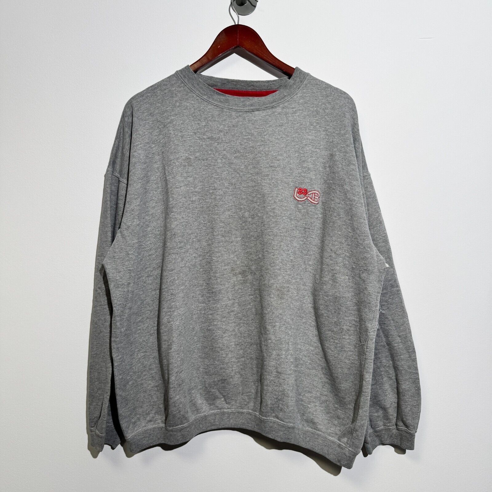 Vintage Vintage Unisex Gray Cotton Crewneck Size XL Regular Fit Size US XL / EU 56 / 4 - 1 Thumbnail
