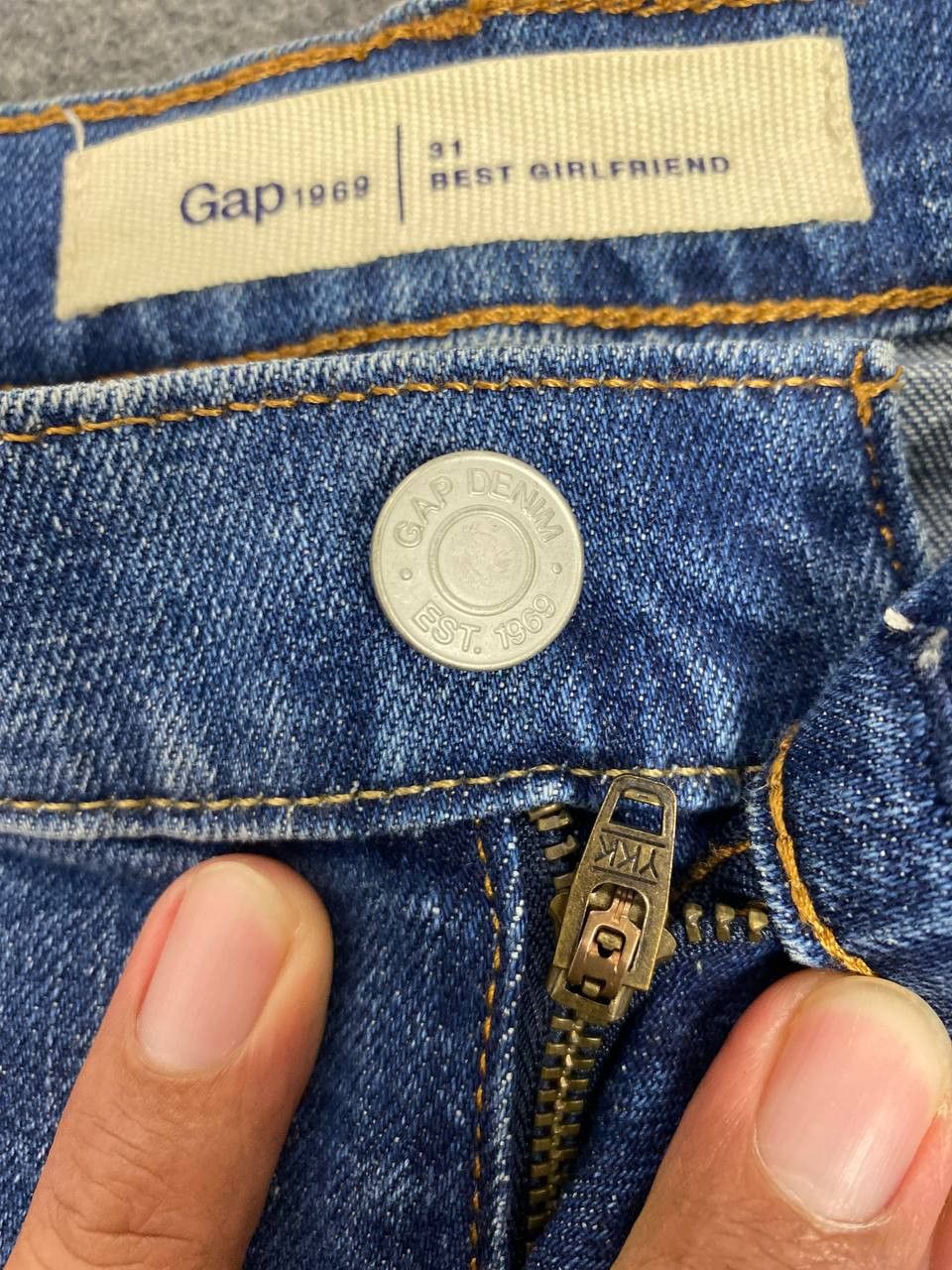 Gap gap japanese brands paint splatter distressed denim Size 36" / US 14 / IT 50 - 13 Thumbnail