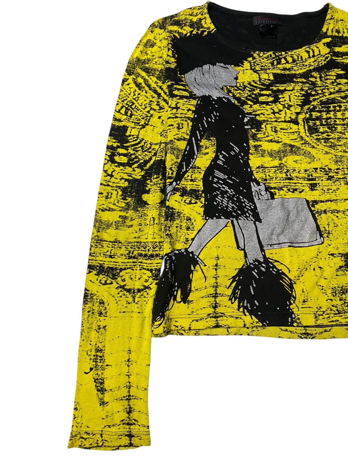 Hysteric Glamour 2000's Custo Barcelona Bohemian Modern Girl Longsleeve Size US S / EU 44-46 / 1 - 5 Thumbnail
