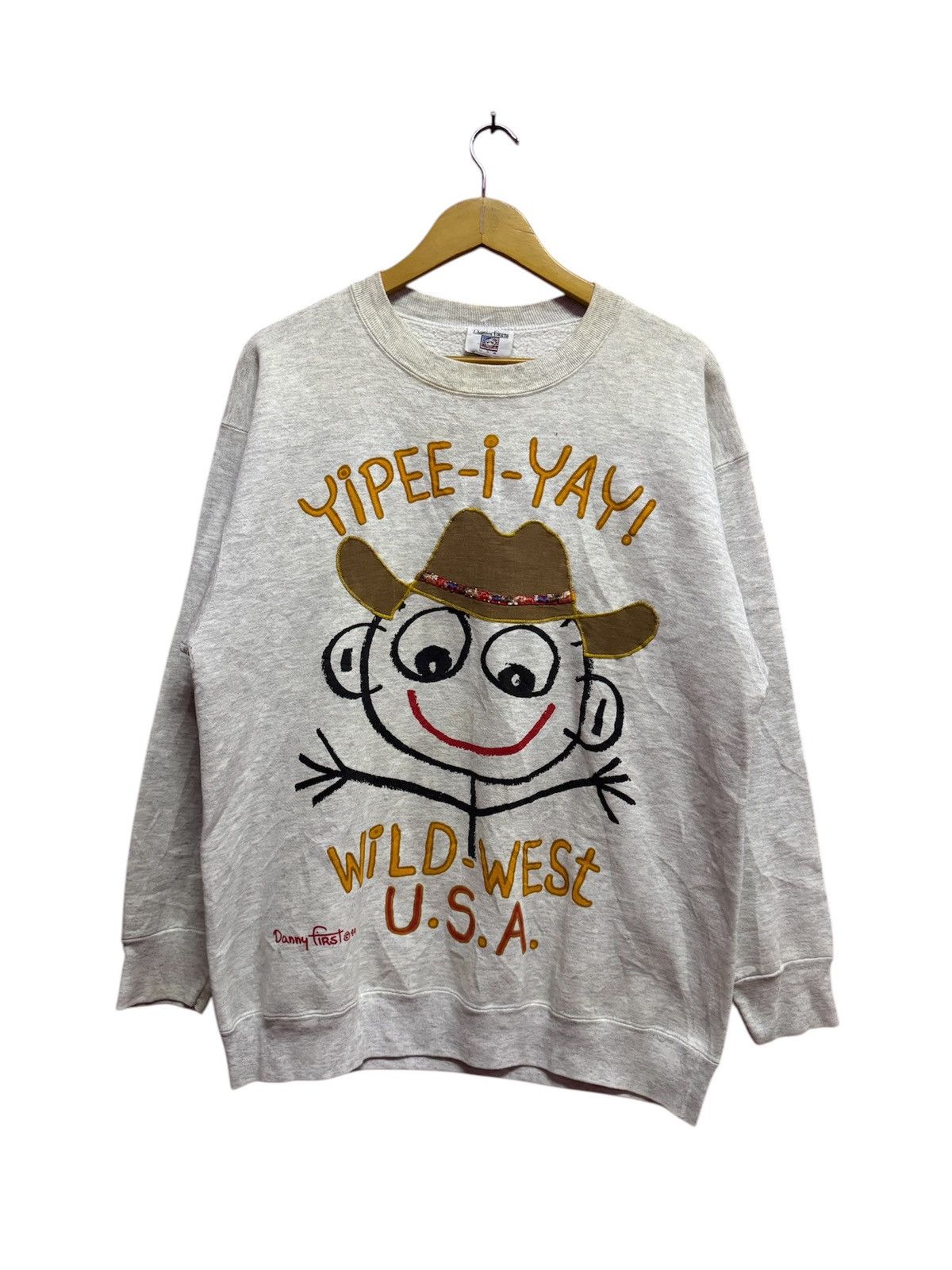 Vintage Vintage Danny First USA Sweatshirts Size Large Size US L / EU 52-54 / 3 - 1 Thumbnail