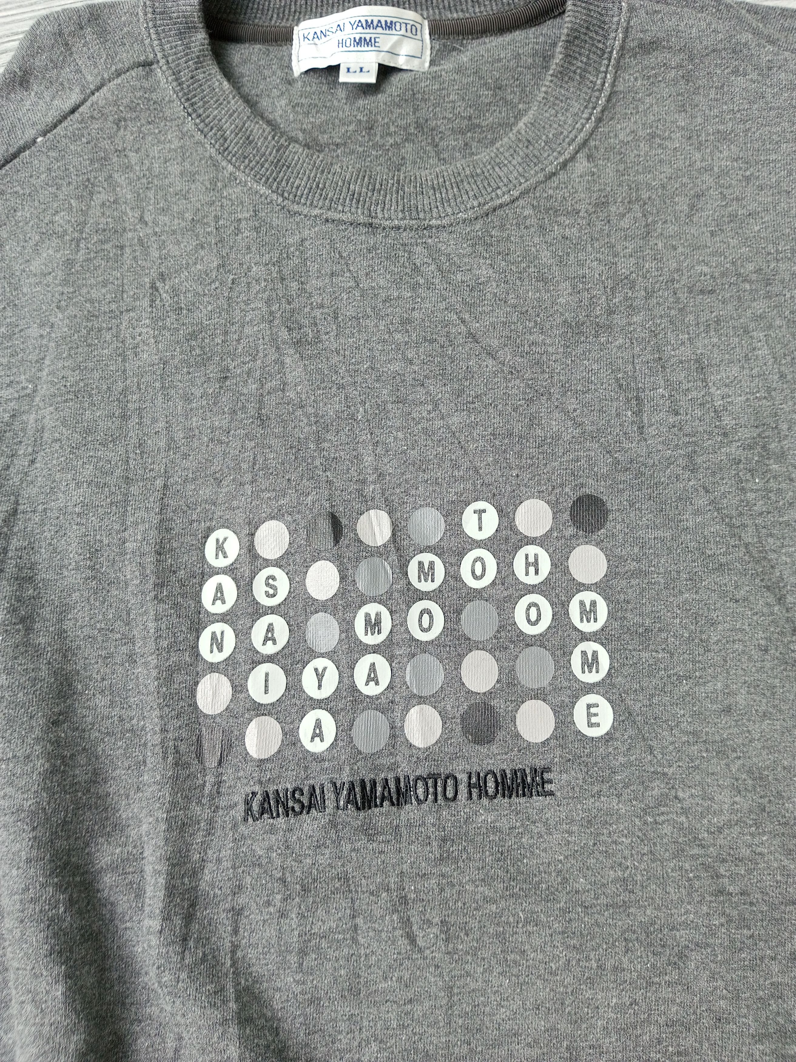 Japanese Brand × Kansai Yamamoto × Vintage 🔥Vintage Kansai Yamamoto Sweater Size US XL / EU 56 / 4 - 4 Thumbnail