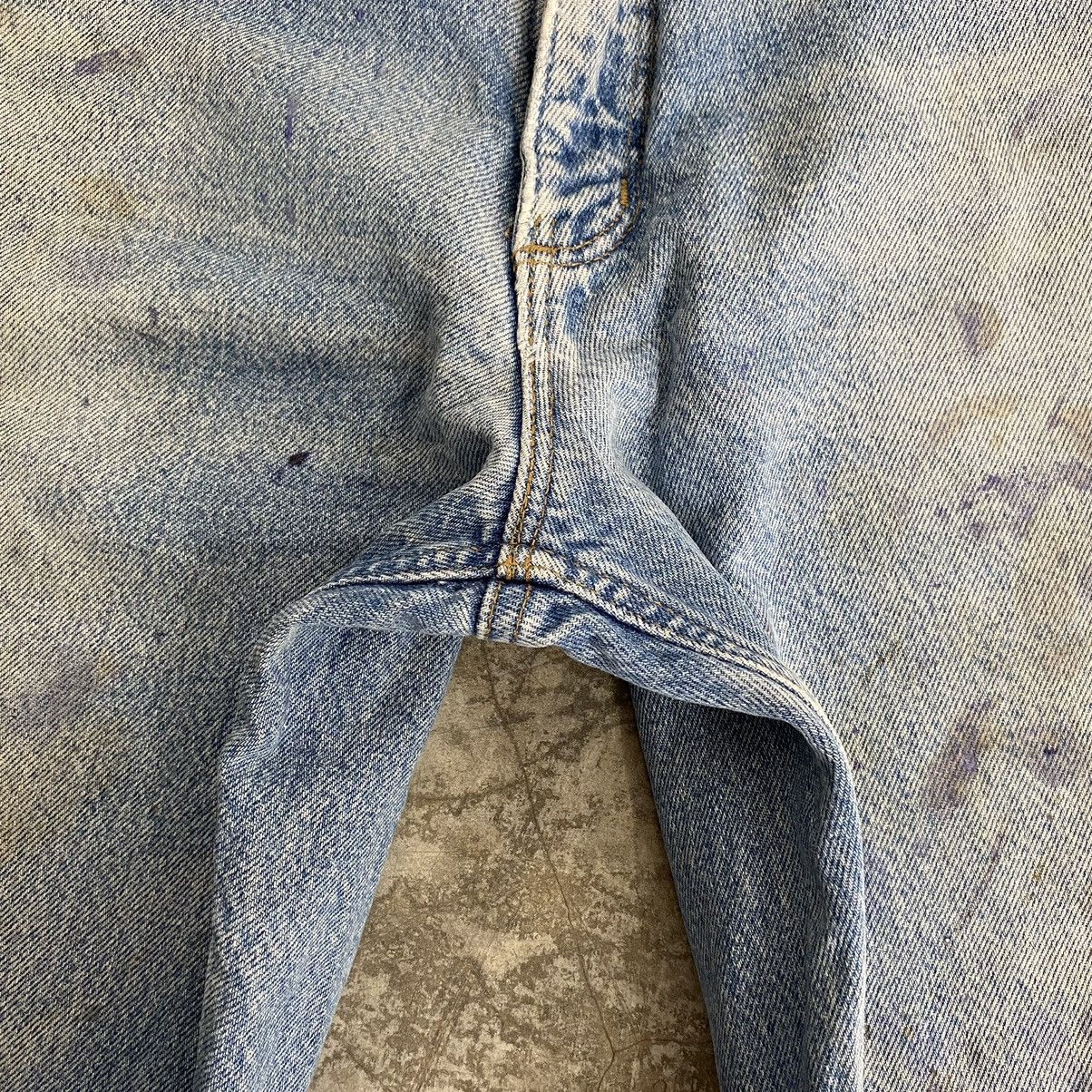 Carhartt VTG Carhartt Blanket Lined Relaxed Dirty Denim Jeans Size US 34 / EU 50 - 12 Thumbnail