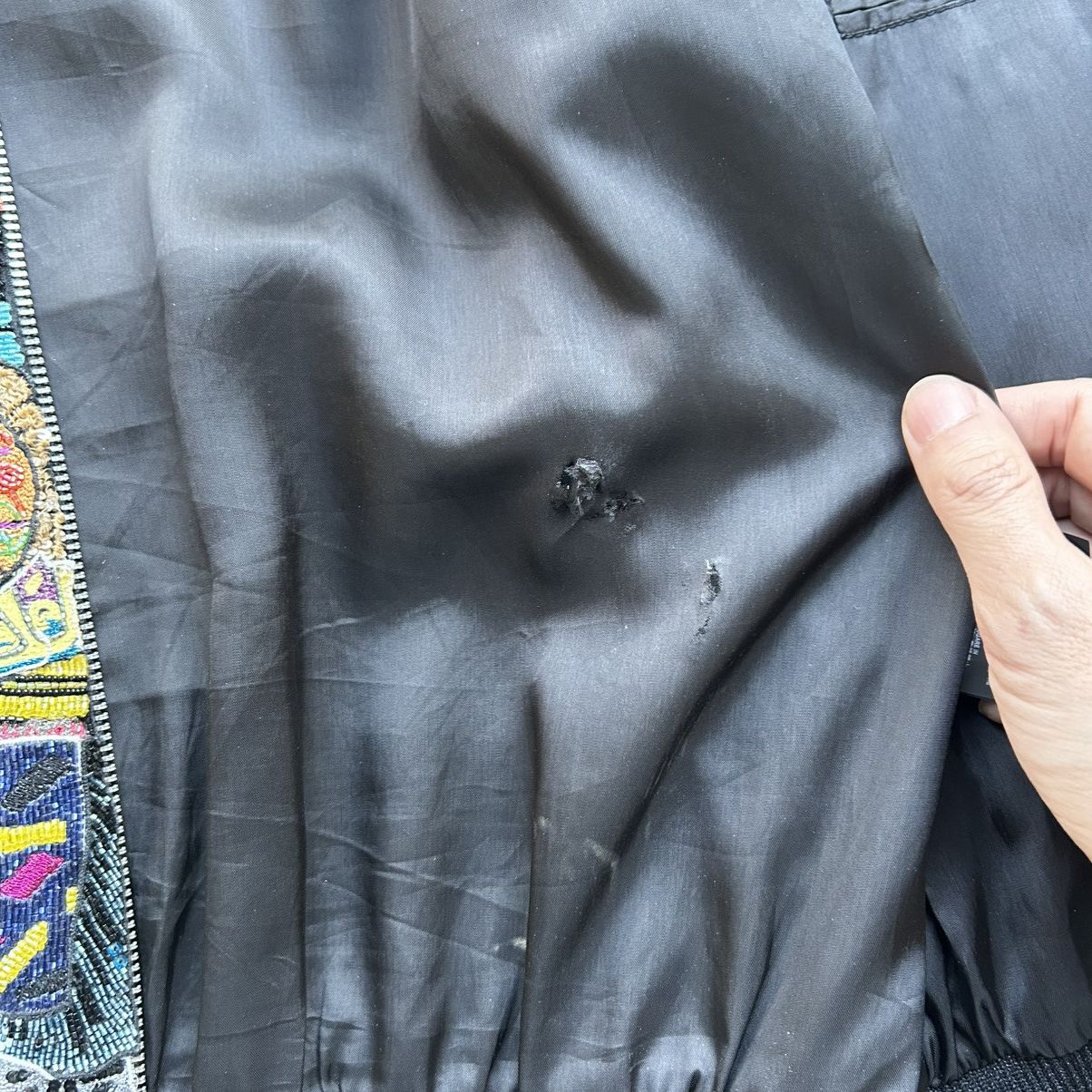 Saint Laurent Paris saint laurent 16ss sequin patchwork souvenir bomber Size US S / EU 44-46 / 1 - 11 Thumbnail