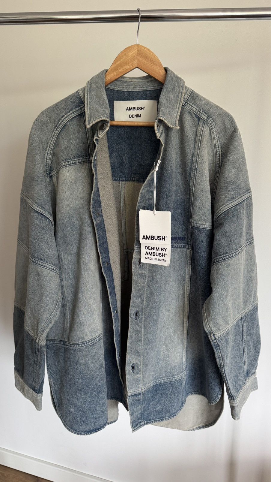 Ambush Design Ambush denim jacket shirt M new with tags made in Japan Size US M / EU 48-50 / 2 - 4 Thumbnail