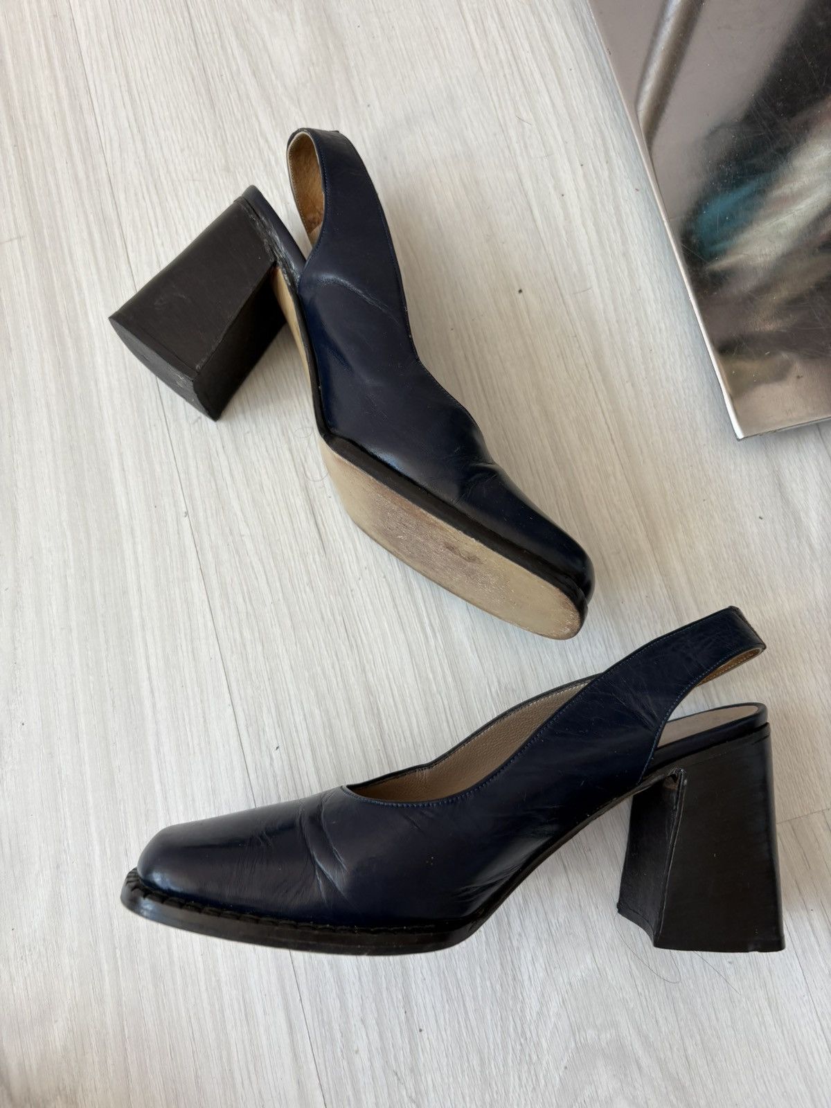 Vintage Forecast leather heels Size US 7 / IT 37 - 17 Thumbnail
