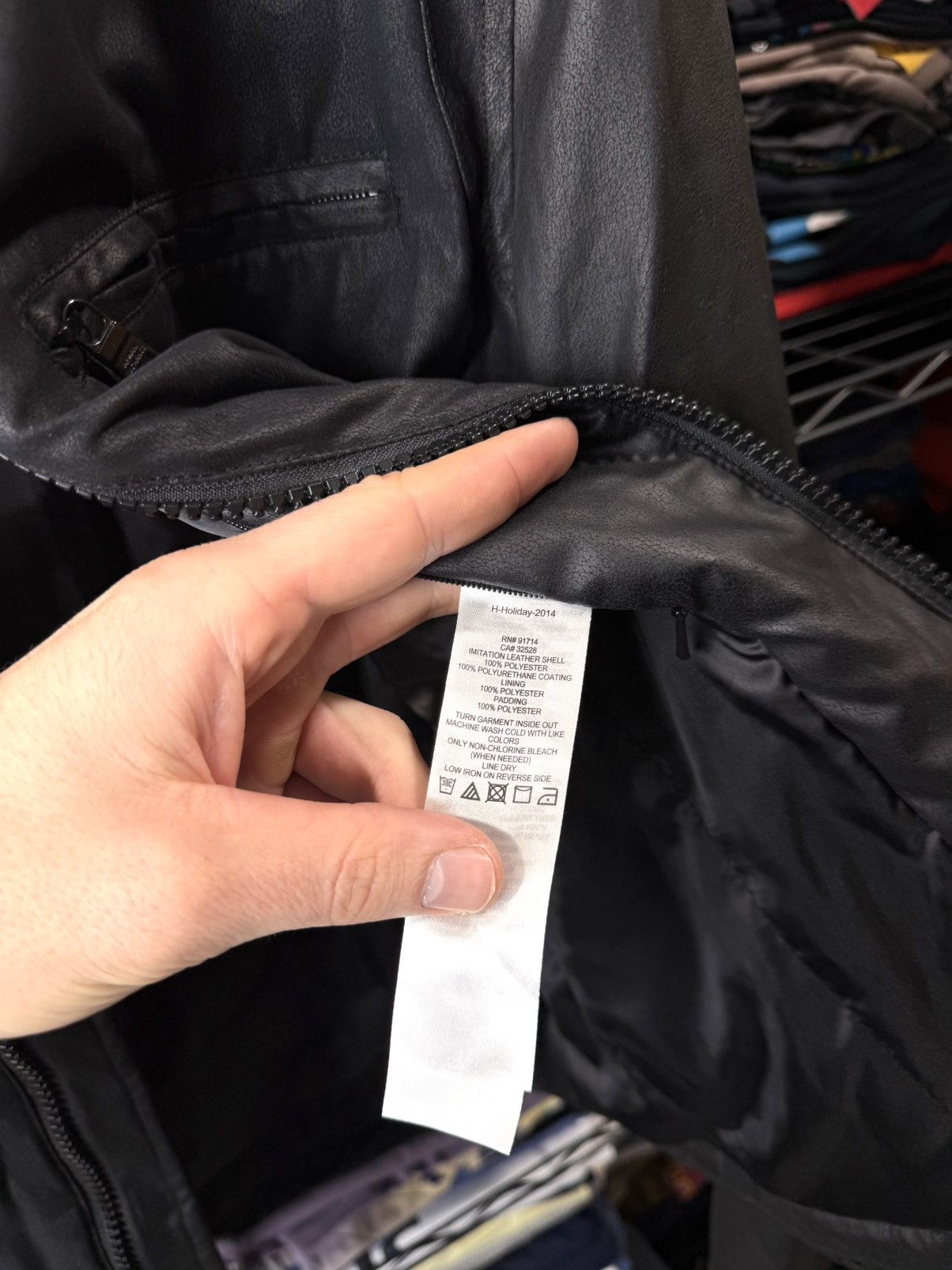 Armani Exchange Vintage Armani Exchange Leather Suede Jacket Size US M / EU 48-50 / 2 - 12 Thumbnail