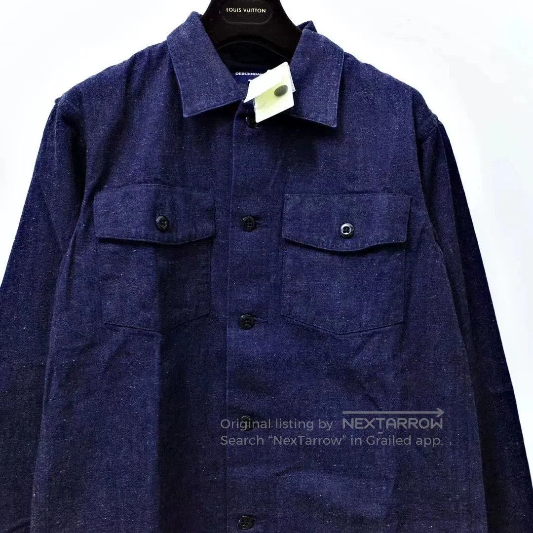 Descendant Descendants 16aw Indigo Denim Shirt. Size US M / EU 48-50 / 2 - 4 Thumbnail