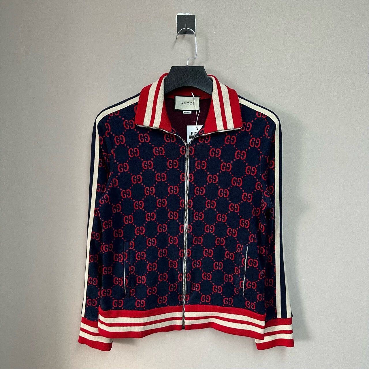 Gucci gucci classic g-pattern zip jacket size l Size US L / EU 52-54 / 3 - 1 Thumbnail